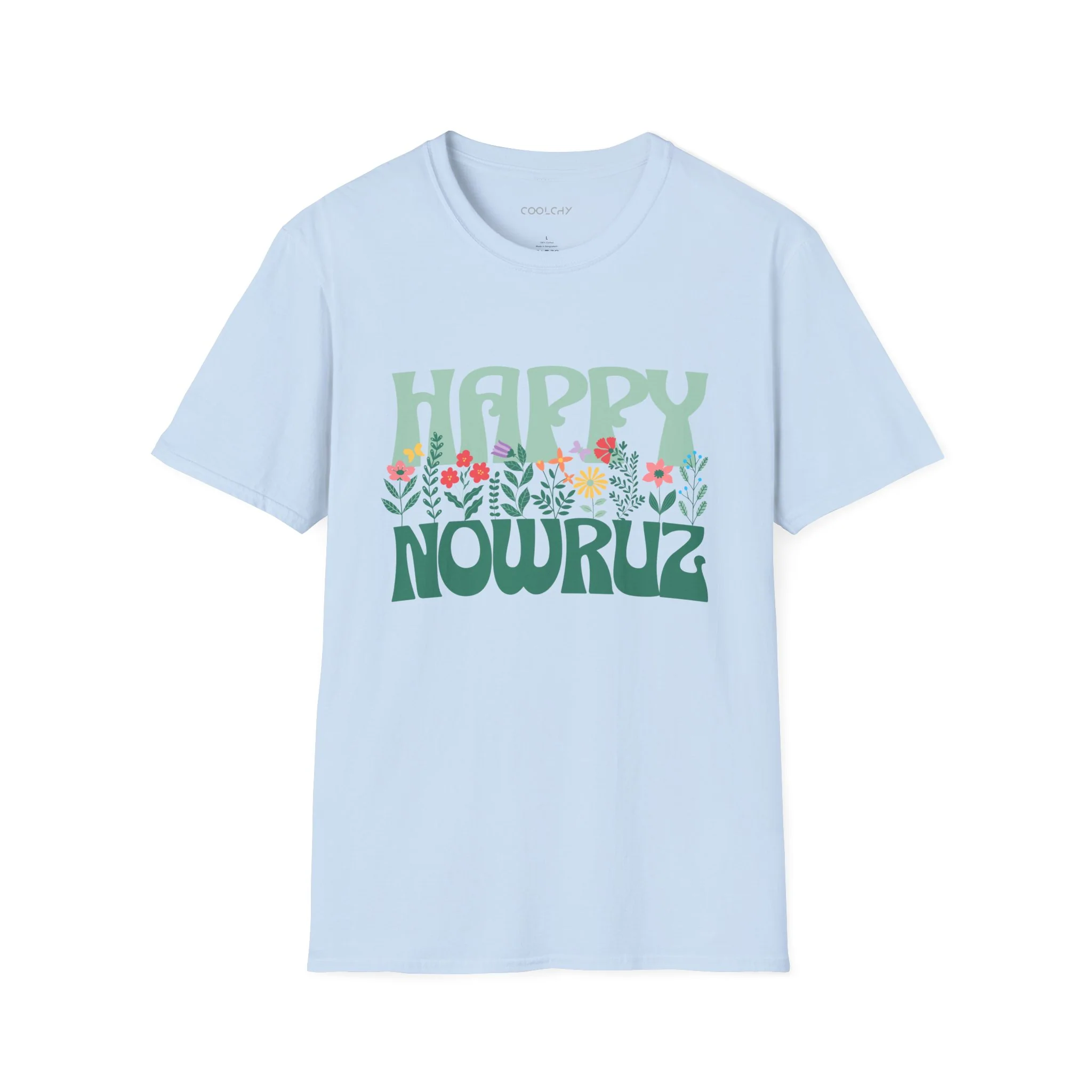 Happy Nowruz Floral Unisex T-Shirt