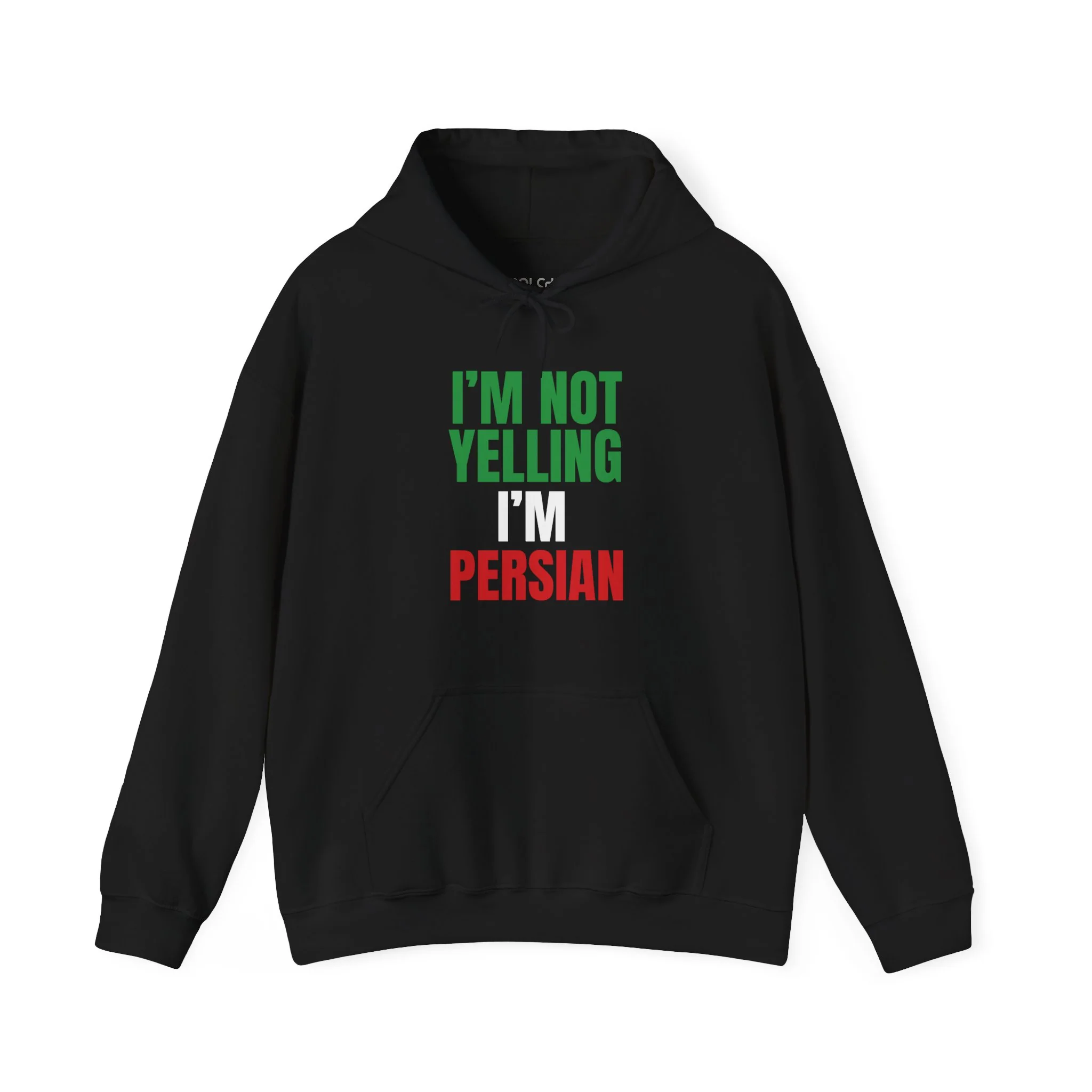 I'M NOT YELLING, I'M PERSIAN Hoodie