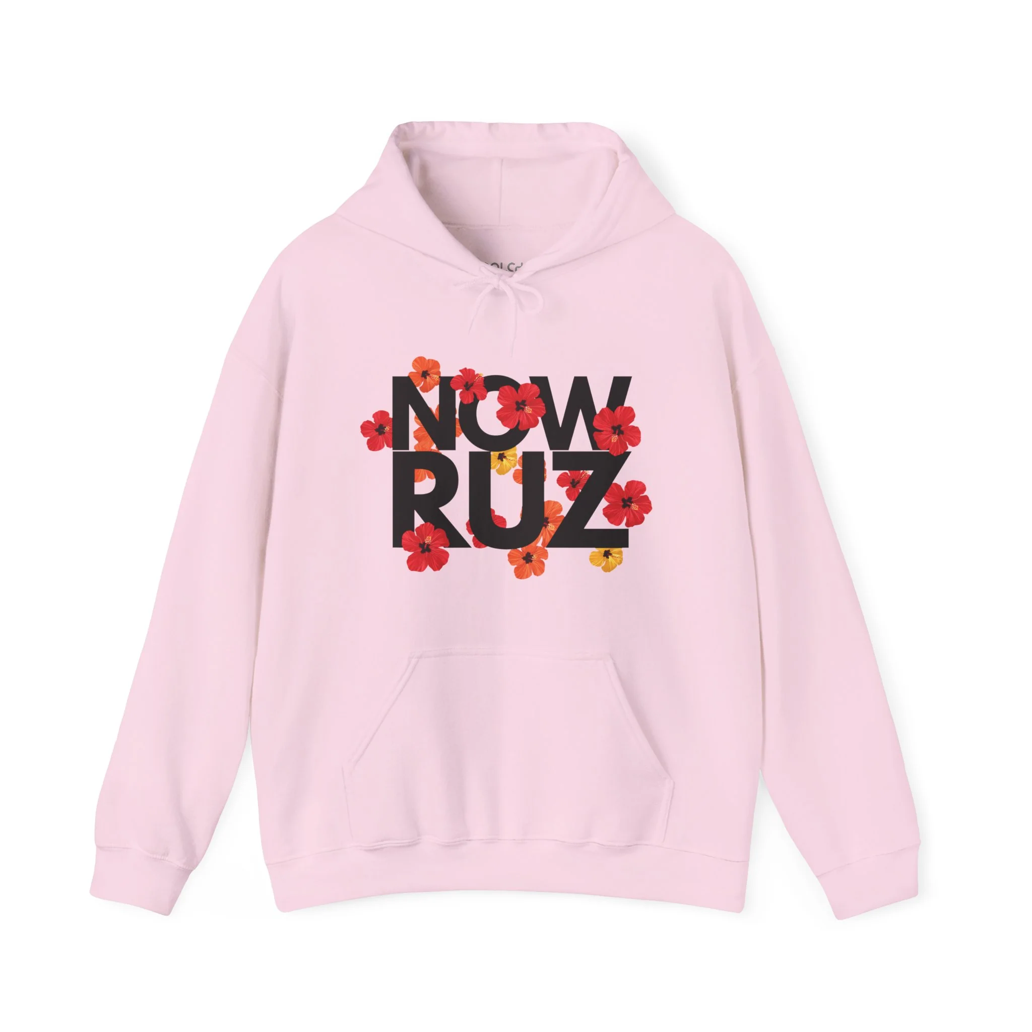 Nowruz - Floral Typography Hoodie