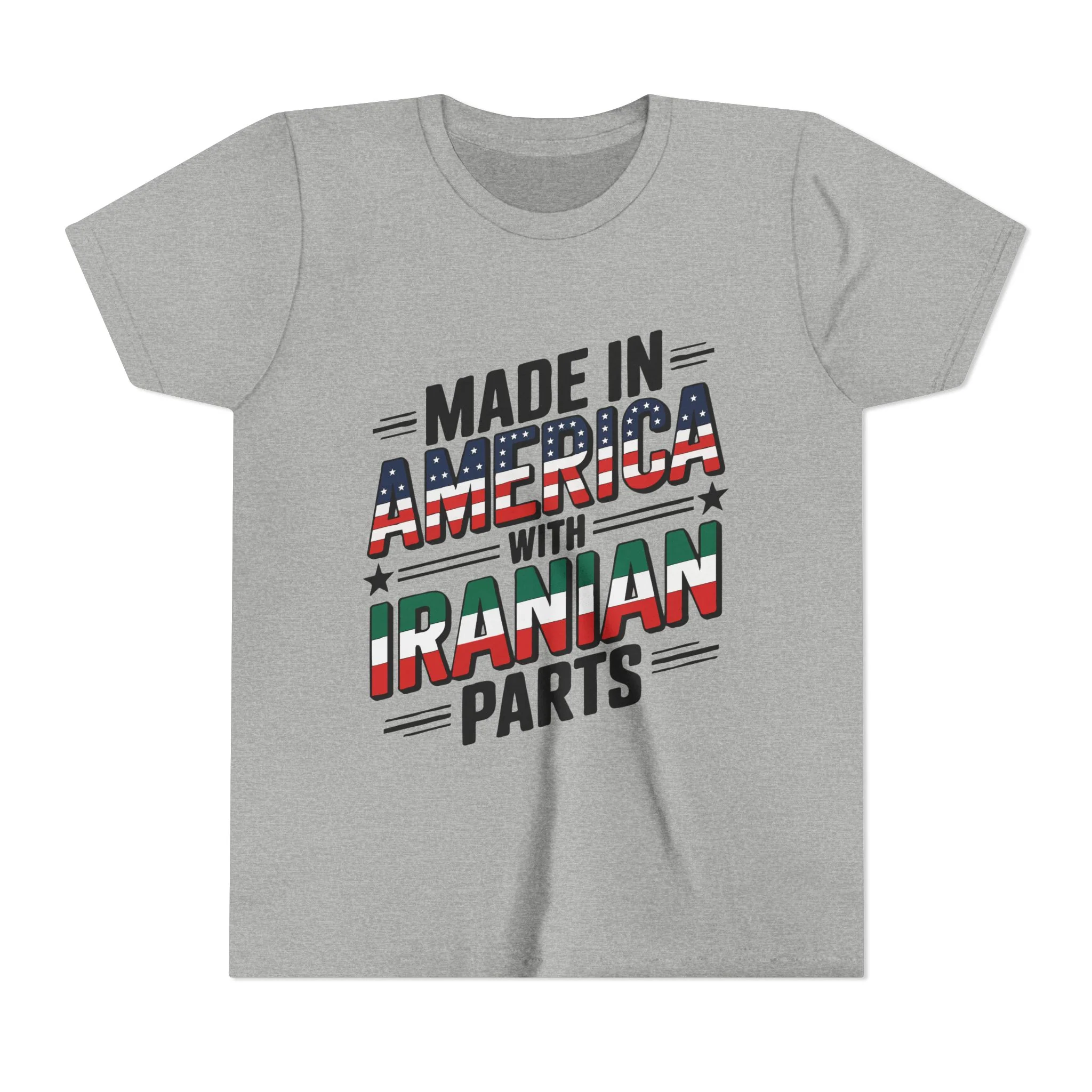 Made in America, with Iranian Parts Youth Tee