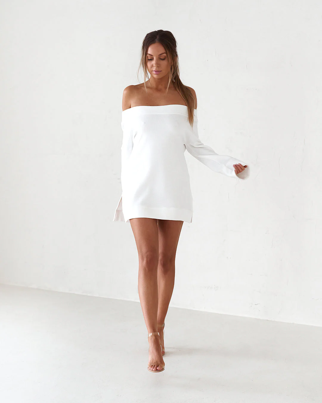 Off The Shoulder Mini Dress