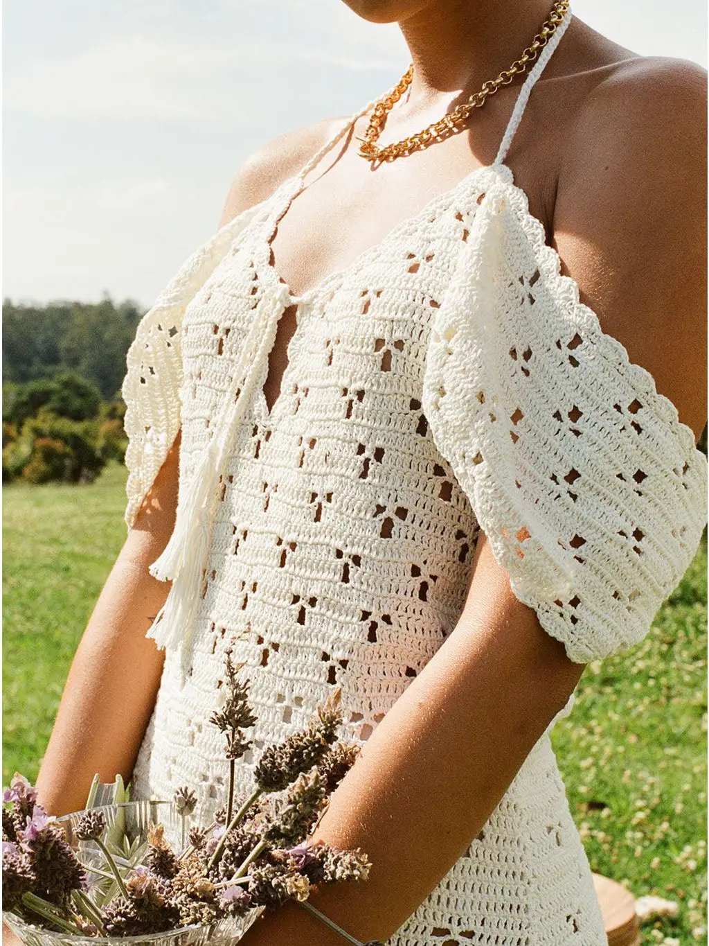 Ramona Mini Dress - Ivory