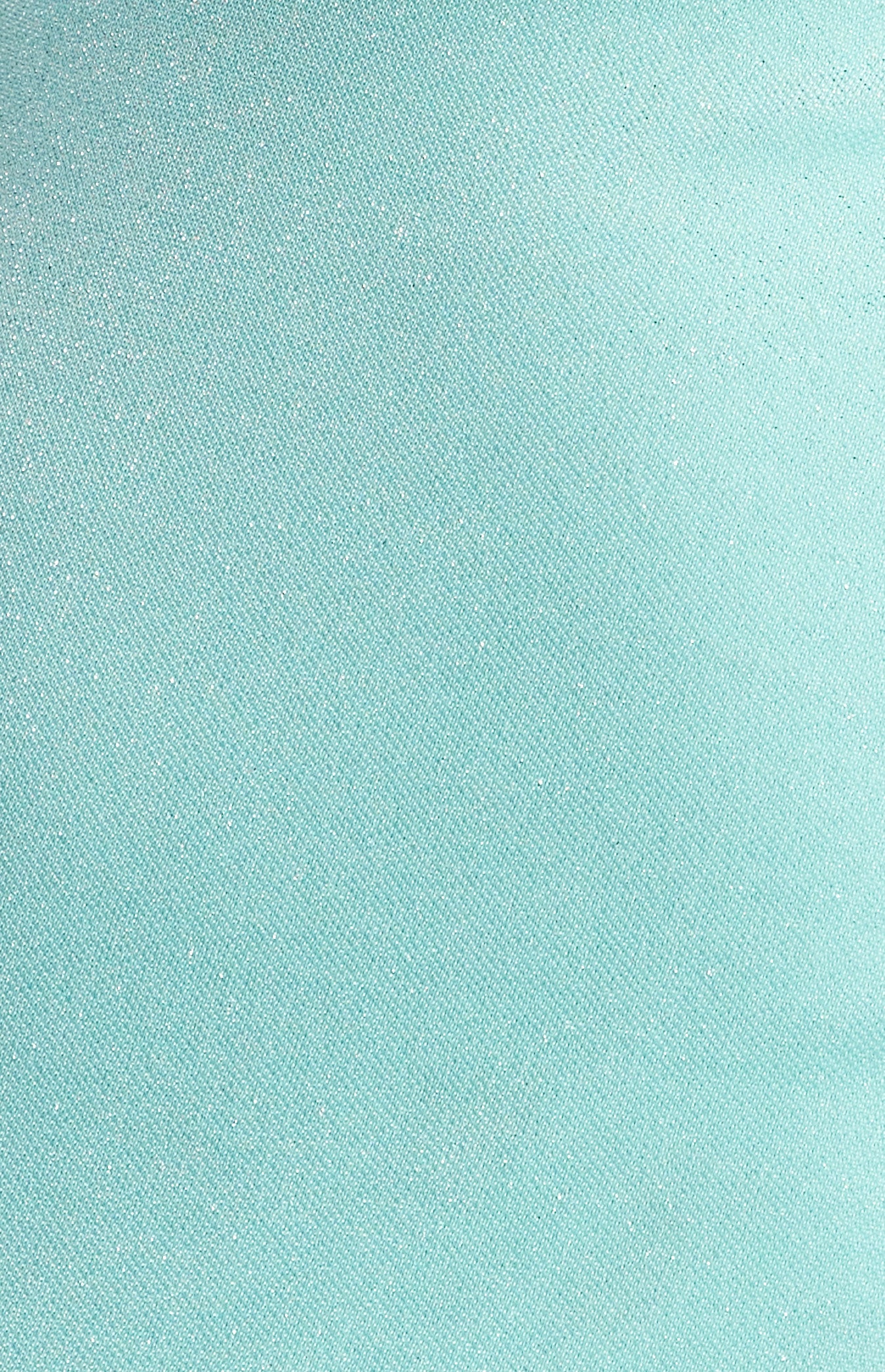 Metallic Mesh Maxi Dress with Side Pleat Details - Aqua