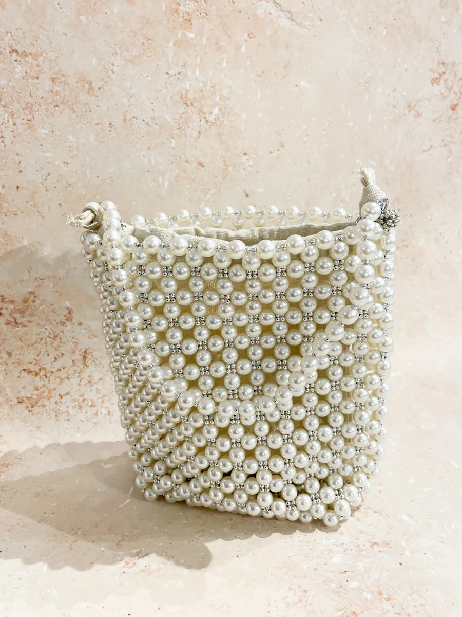 Boba Mini Pearl Bucket Bag