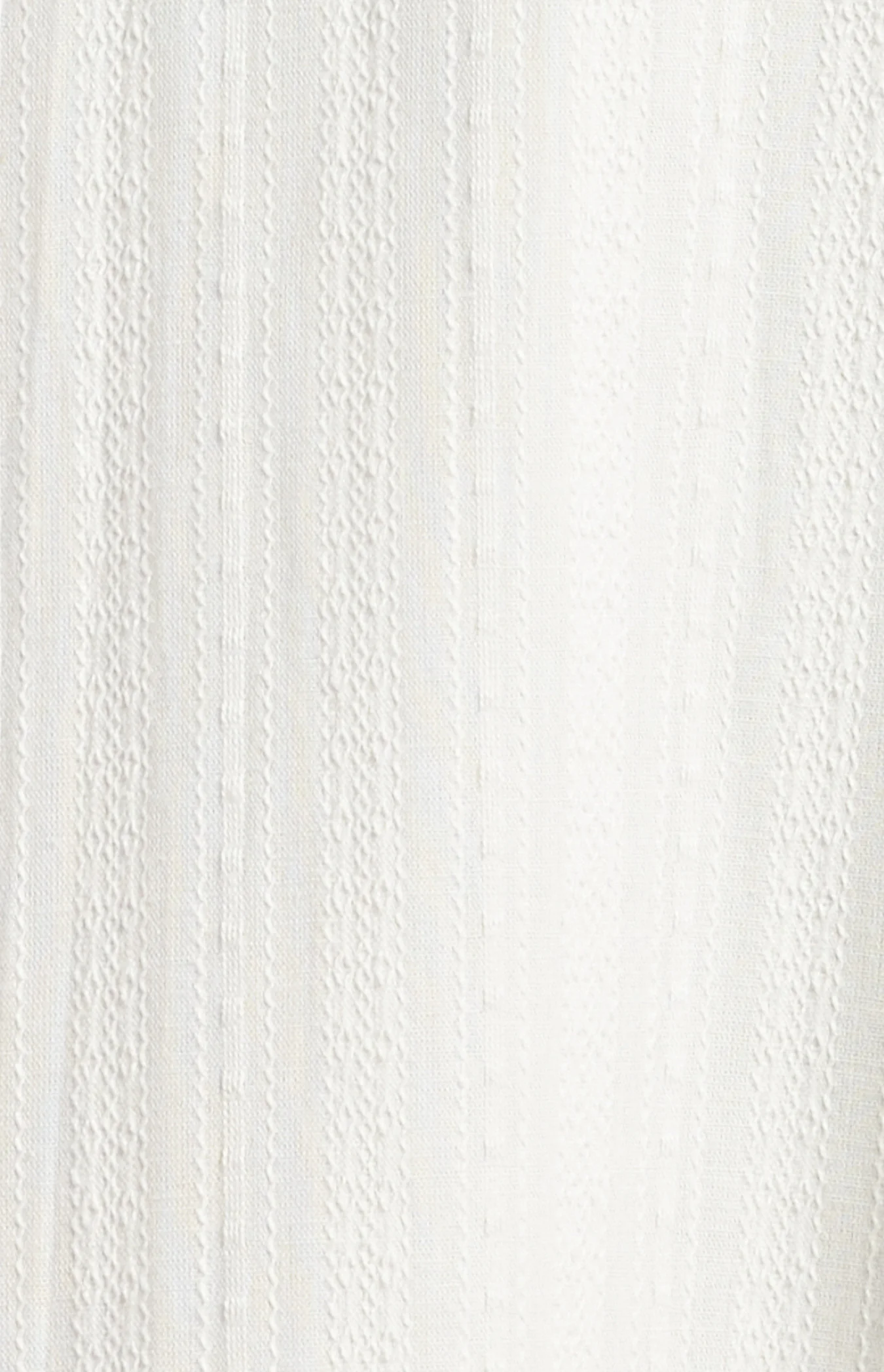 Lace Up Back Detail Embroidered Cotton Maxi Dress