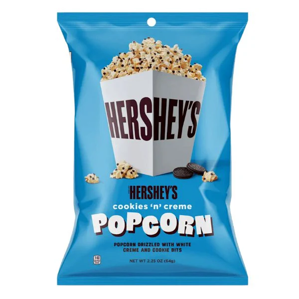 Hershey��s Cookies N Creme Drizzled Popcorn 64g (USA)