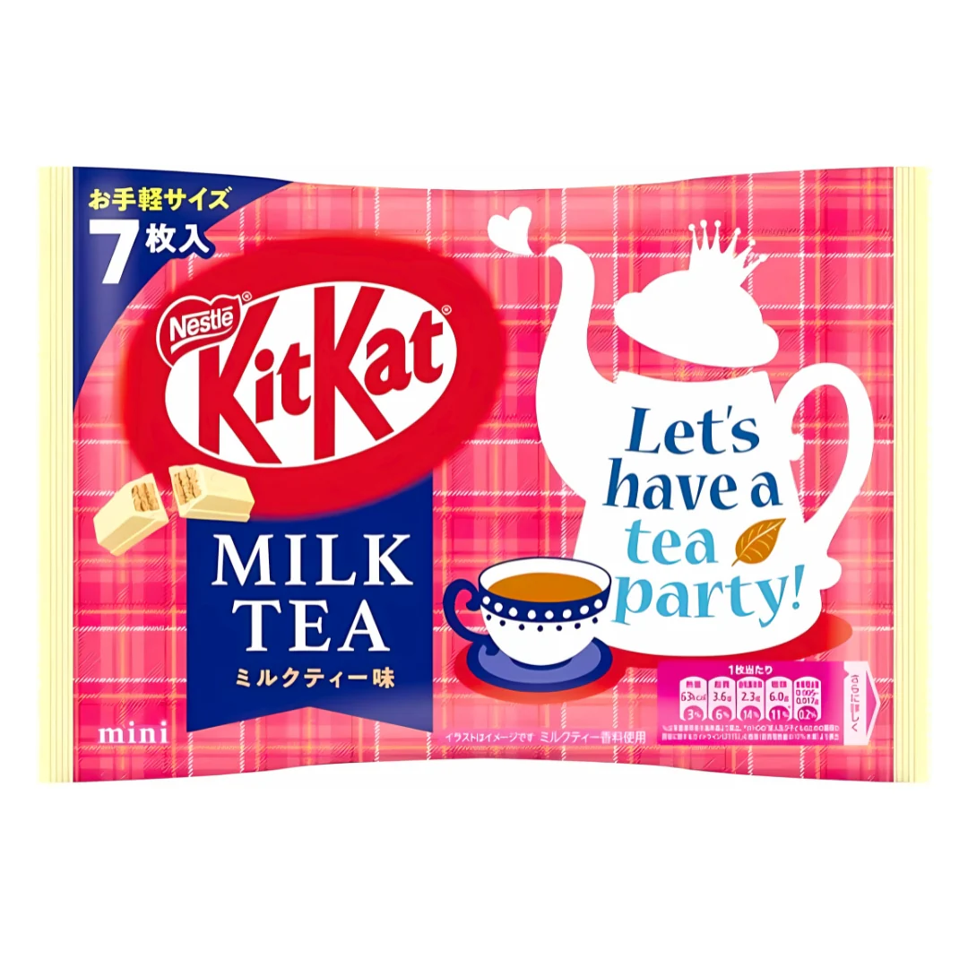 BBD 31/05/2025 | Nestle Kitkat mini milk tea flavour 7 mini pieces 82g (JAPAN IMPORT)
