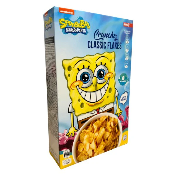 Nickelodeon SpongeBob Cornflakes Cereal 375g