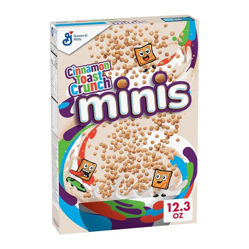 Cinnamon Toast Crunch Minis Breakfast Cereal, 12.3 OZ