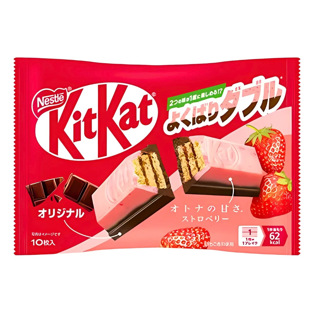 BBD: 31/07/2025 | Nestle KitKat Strawberry & Original 10 mini pieces 116g (JAPAN IMPORT)