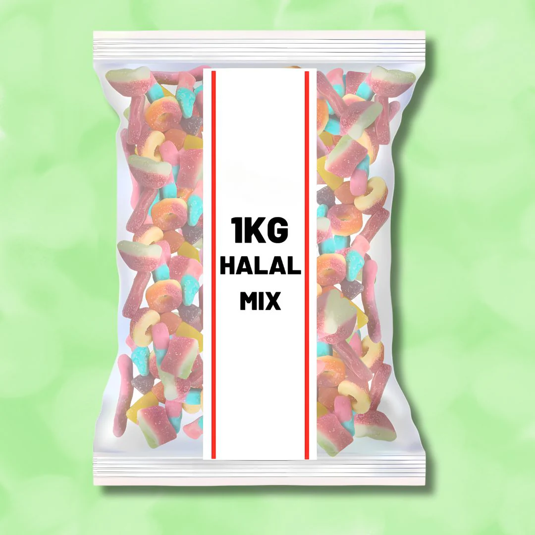 1KG Halal Fizzy Sweet Mix