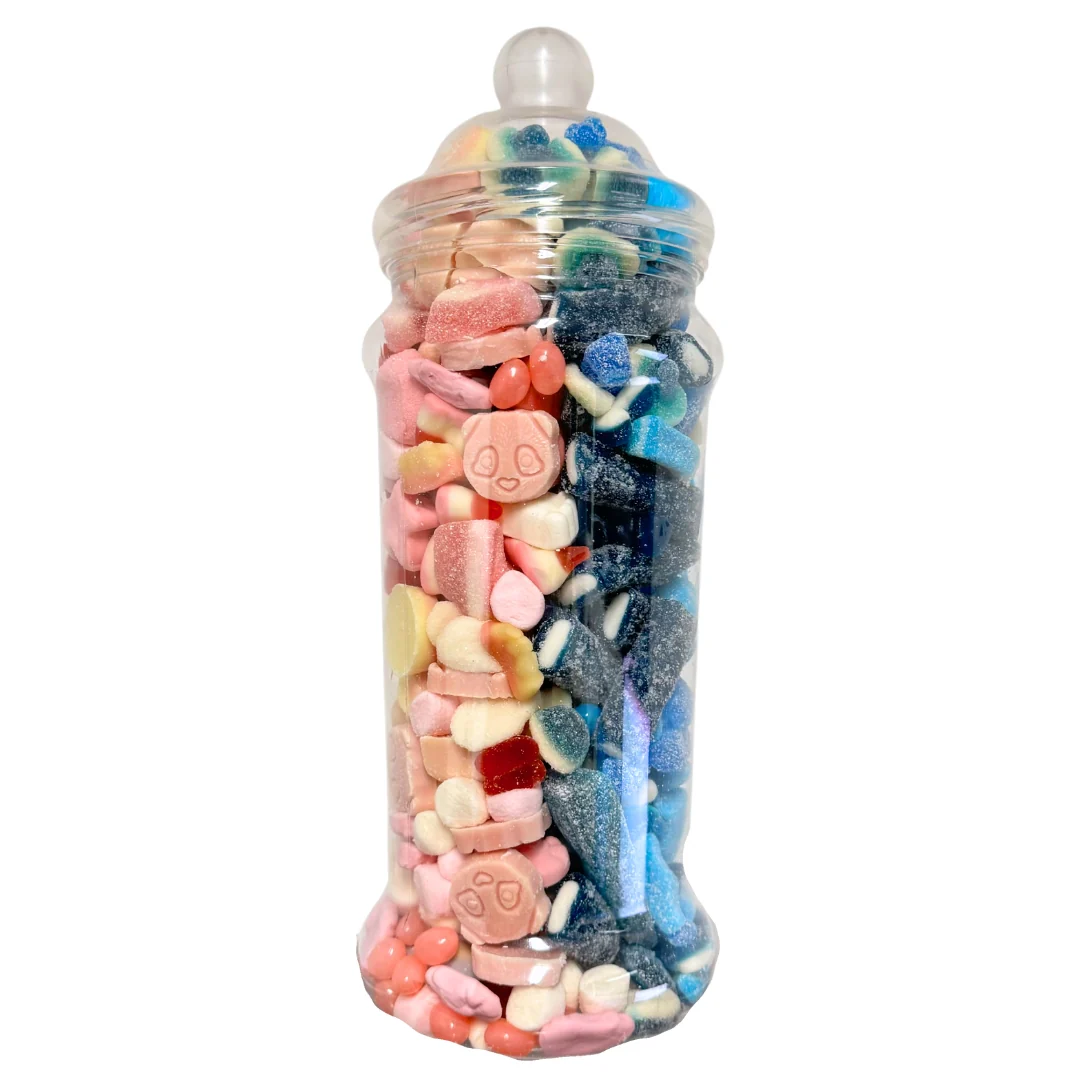 Blue & Pink Sweet Jar (1.7kg)