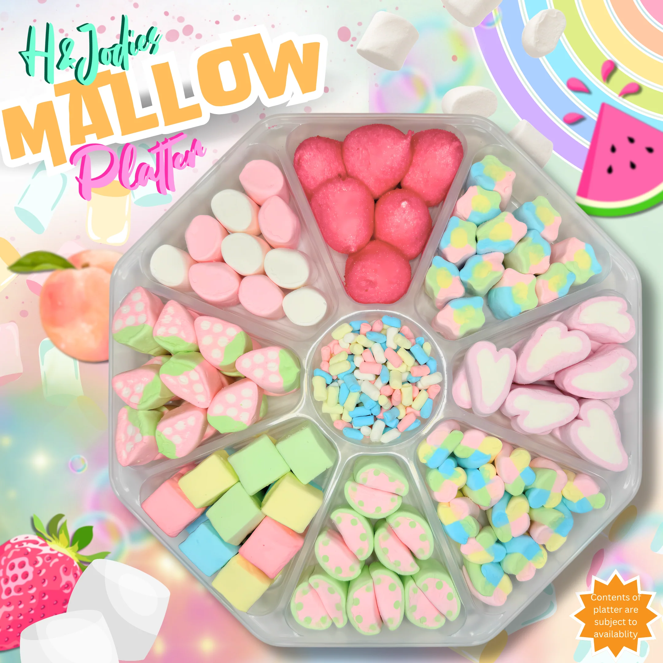 Marshmallow Candy Platter (655g)