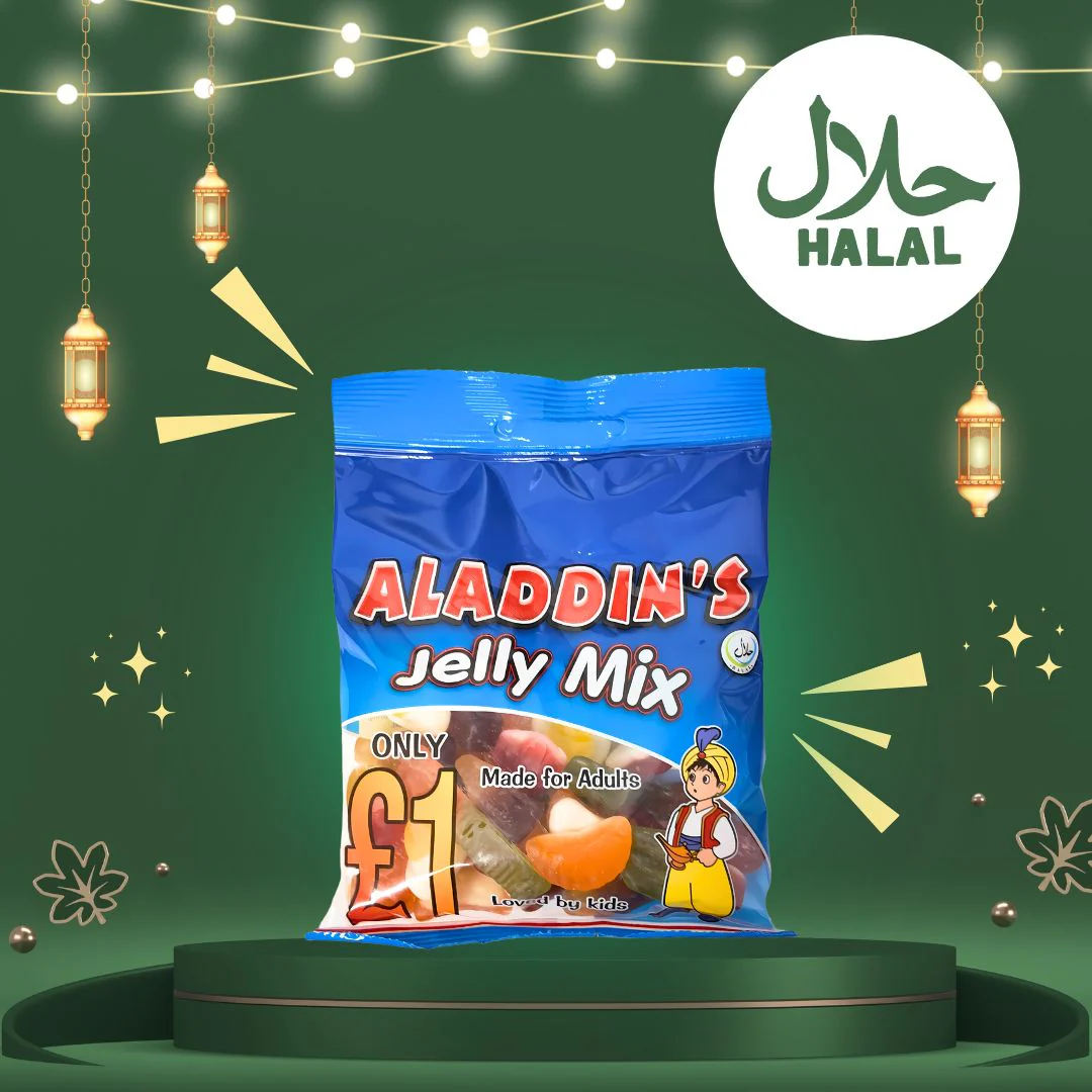 Aladdin’s Jelly Mix - 100g (Halal)