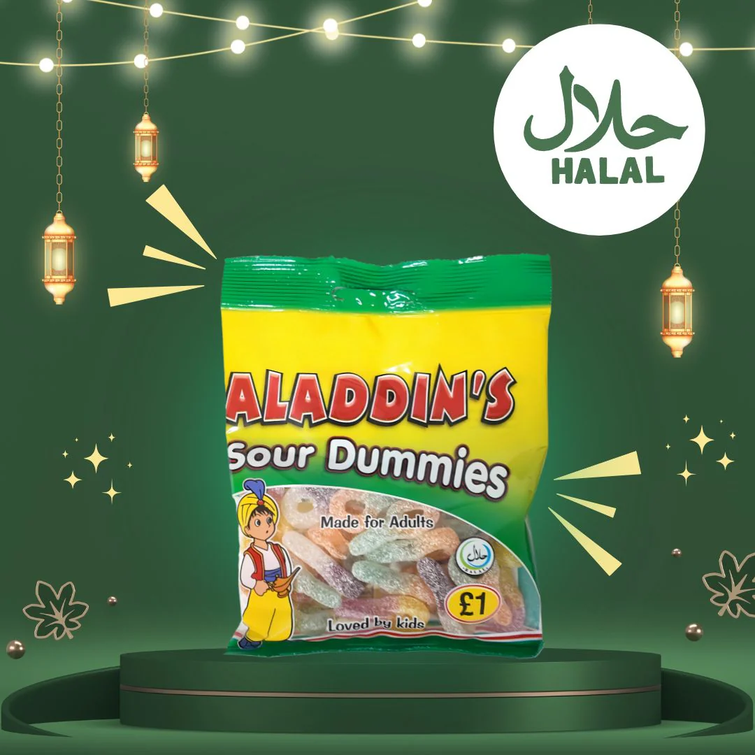 Aladdin's Sour Dummies - 100g (Halal)
