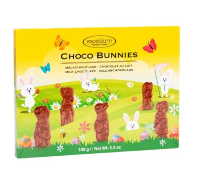 Hamlet Excelcium Chocolate Bunnies (100g) �?Delicious Belgian Chocolate Treats!