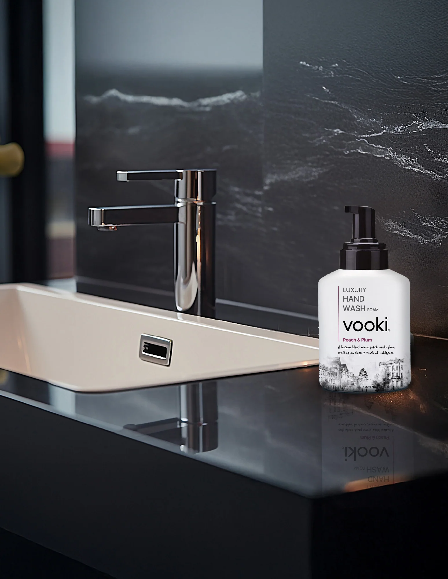 vooki Luxury Hand Wash - Peach & Plum