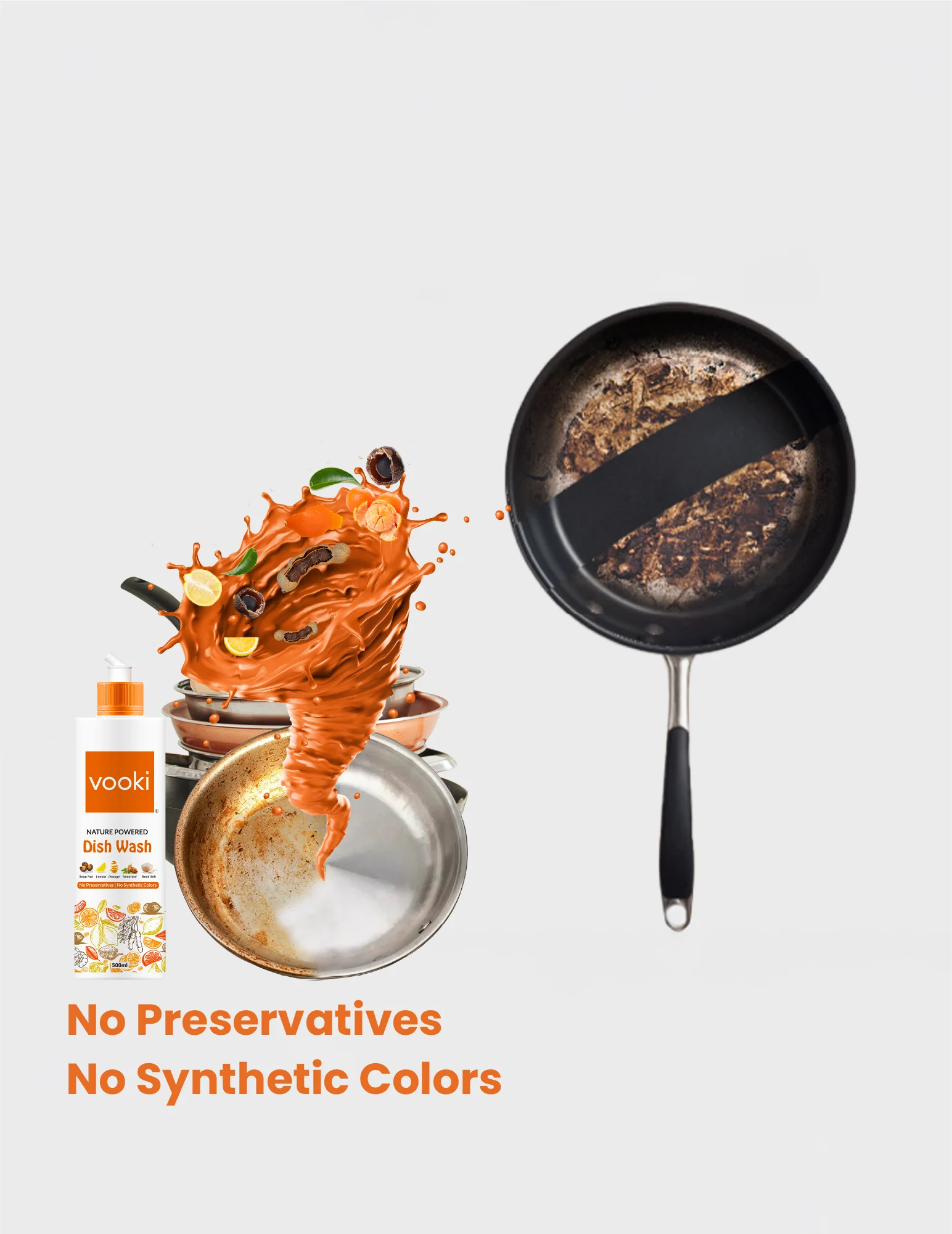 Nature Powered Dishwash Liquid - 500 ML