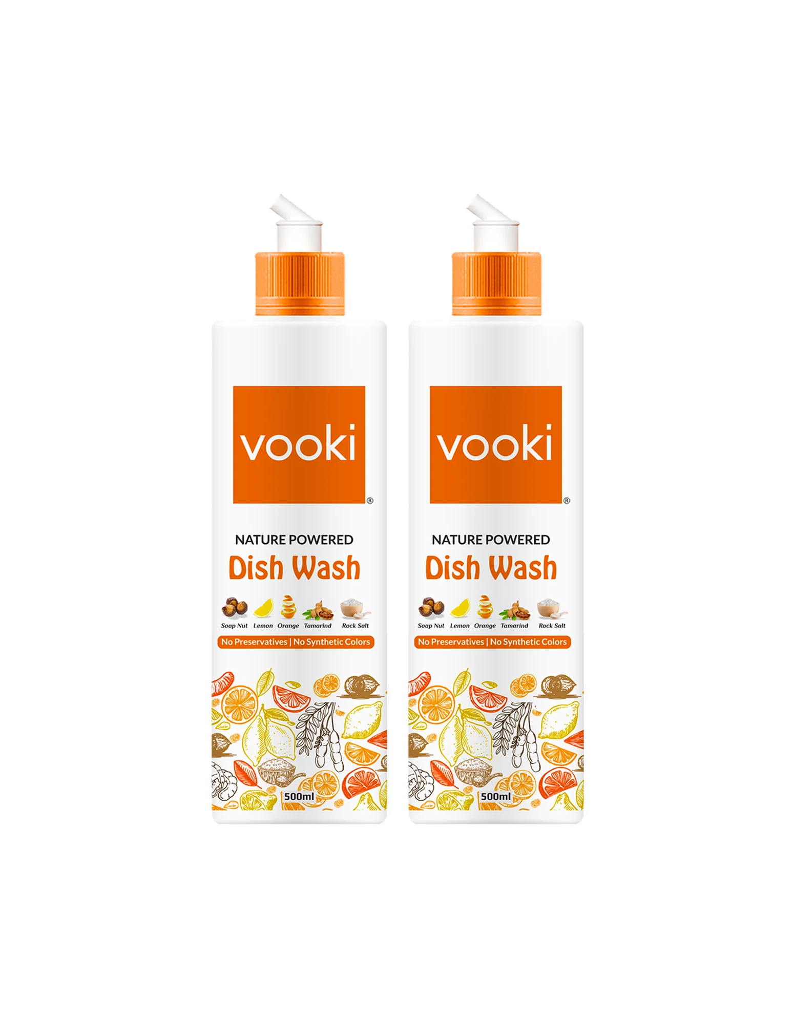 Nature Powered Dishwash Liquid - Pack Of 2