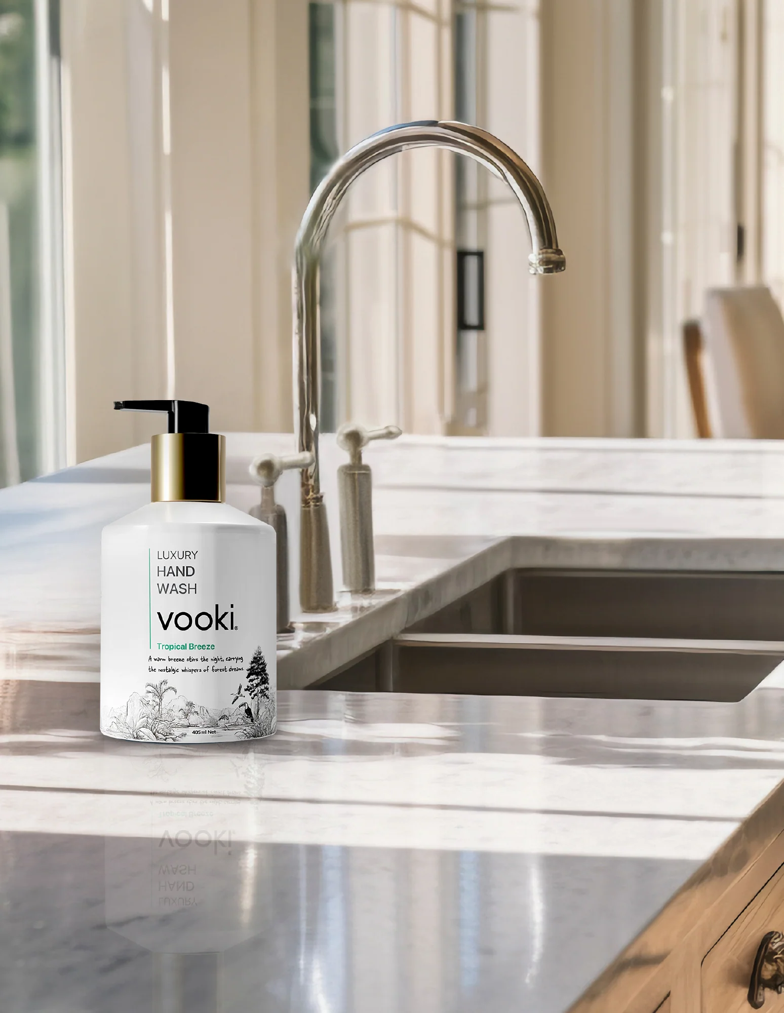 vooki Luxury Hand Wash - Tropical Breeze