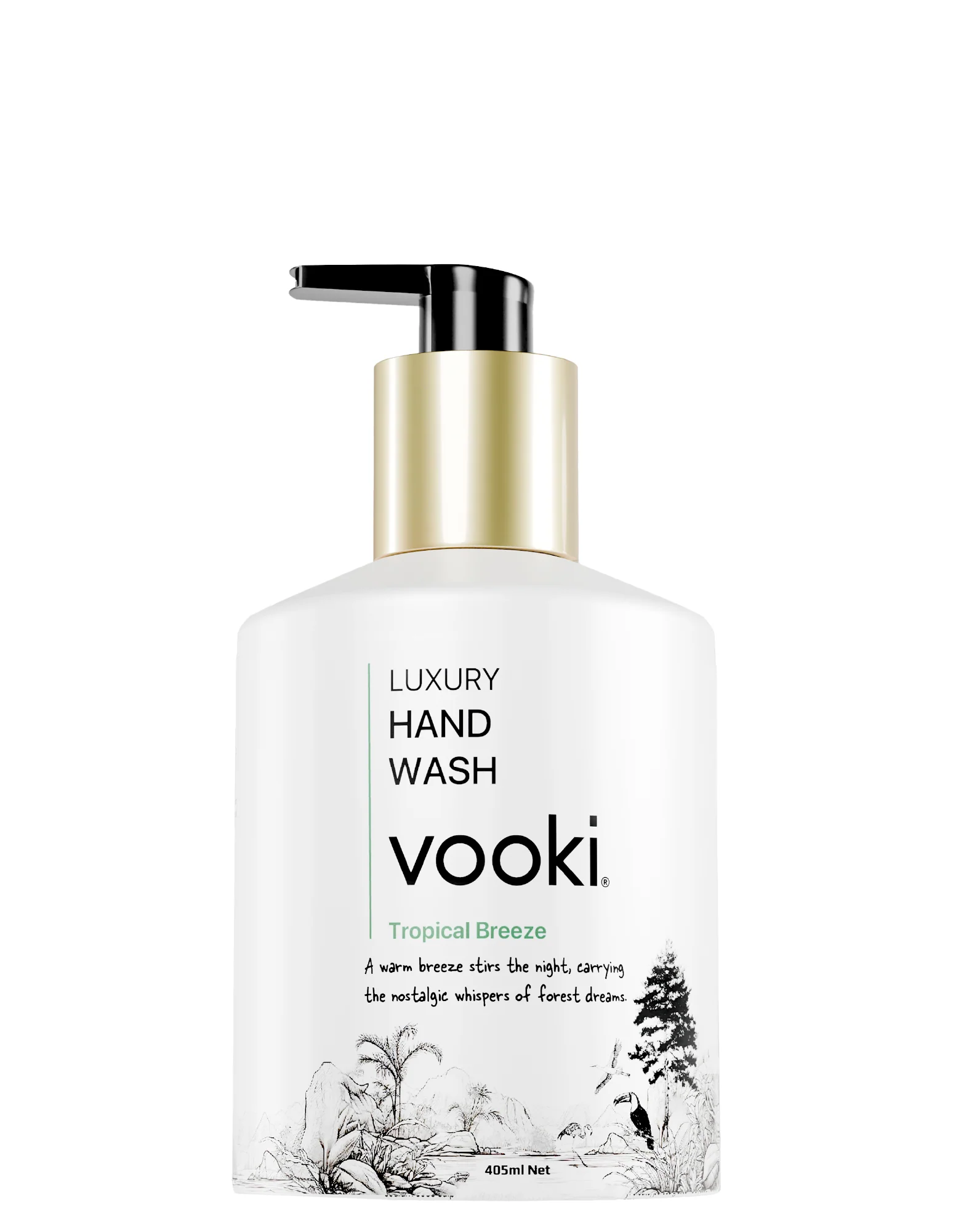 vooki Luxury Hand Wash - Tropical Breeze