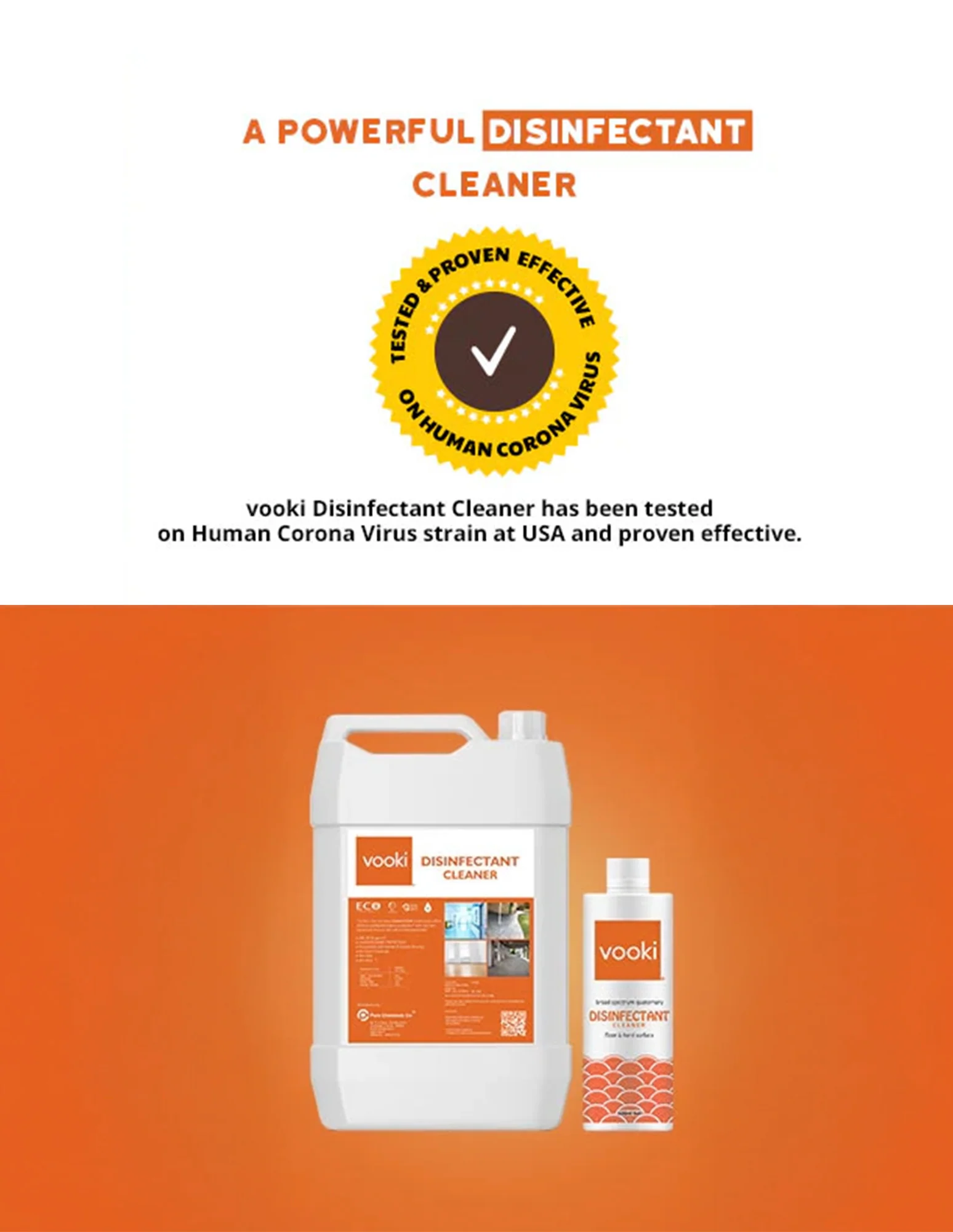 Floor Disinfectant Cleaner 500ML