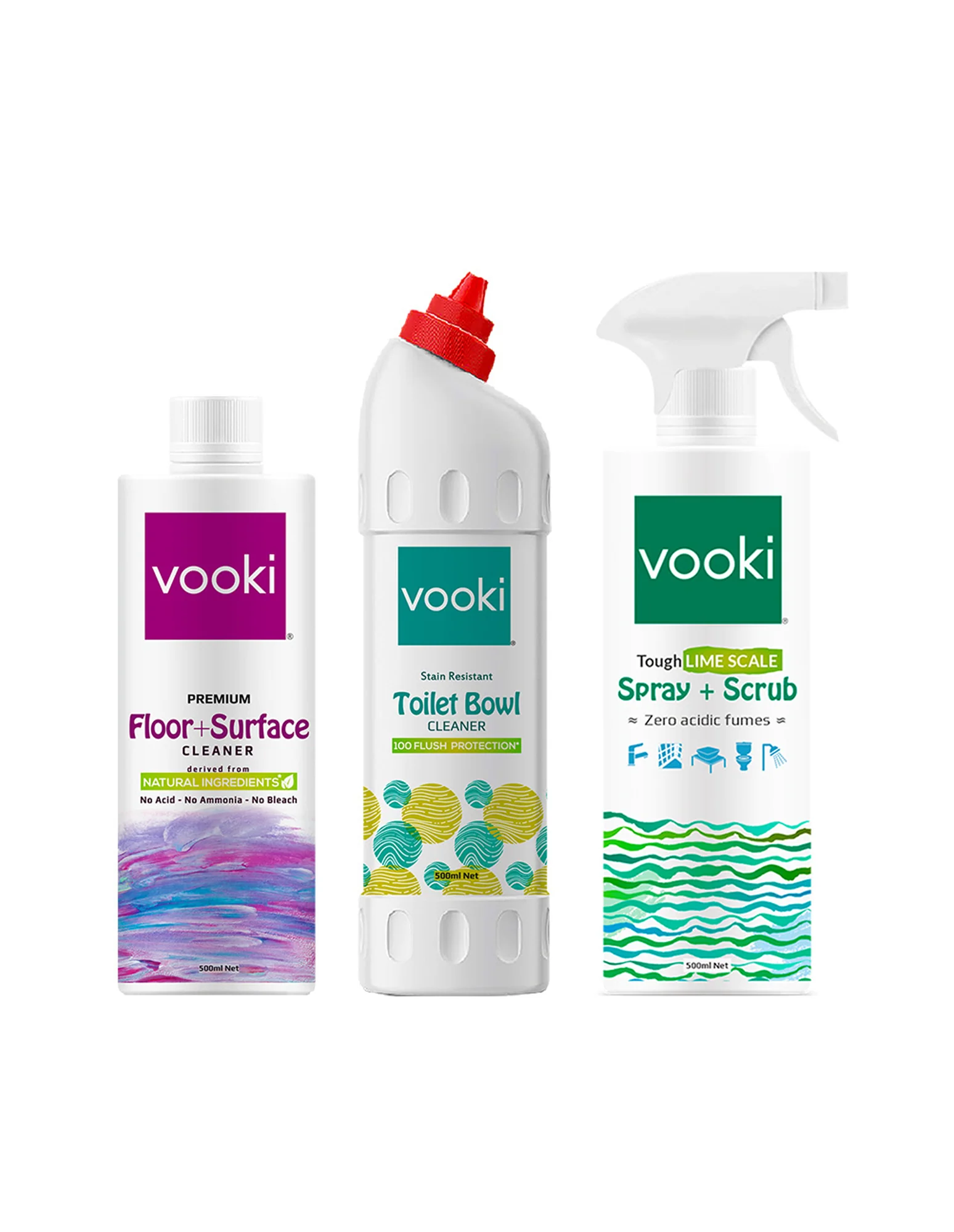 Tough Limescale\Descaler & Toilet Bowl + Floor Cleaner | Home Hygiene Box