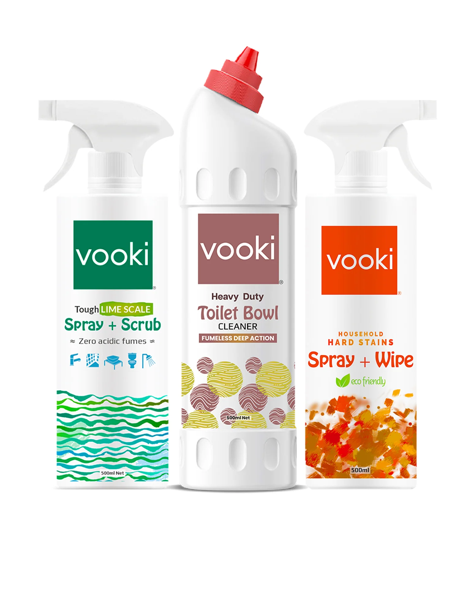 Combo|Hard Stain Spray + Wipe, Heavy Duty Toilet Bowl Cleaner and Tough Limescale\Descaler