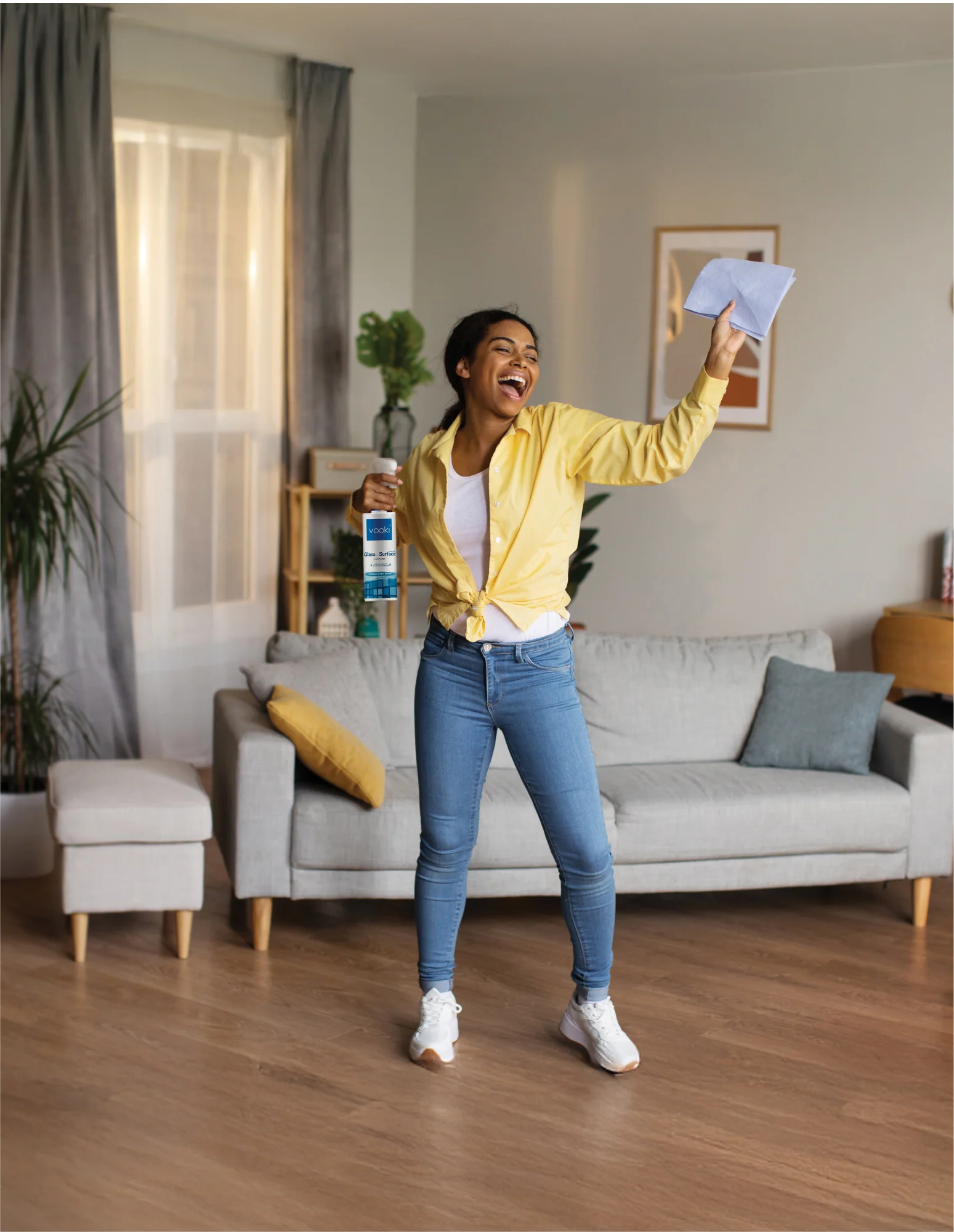 Glass + Smooth Surface Cleaner 500ml [Pack Of 3] | Streak Free Shine with Ammonia free Formula