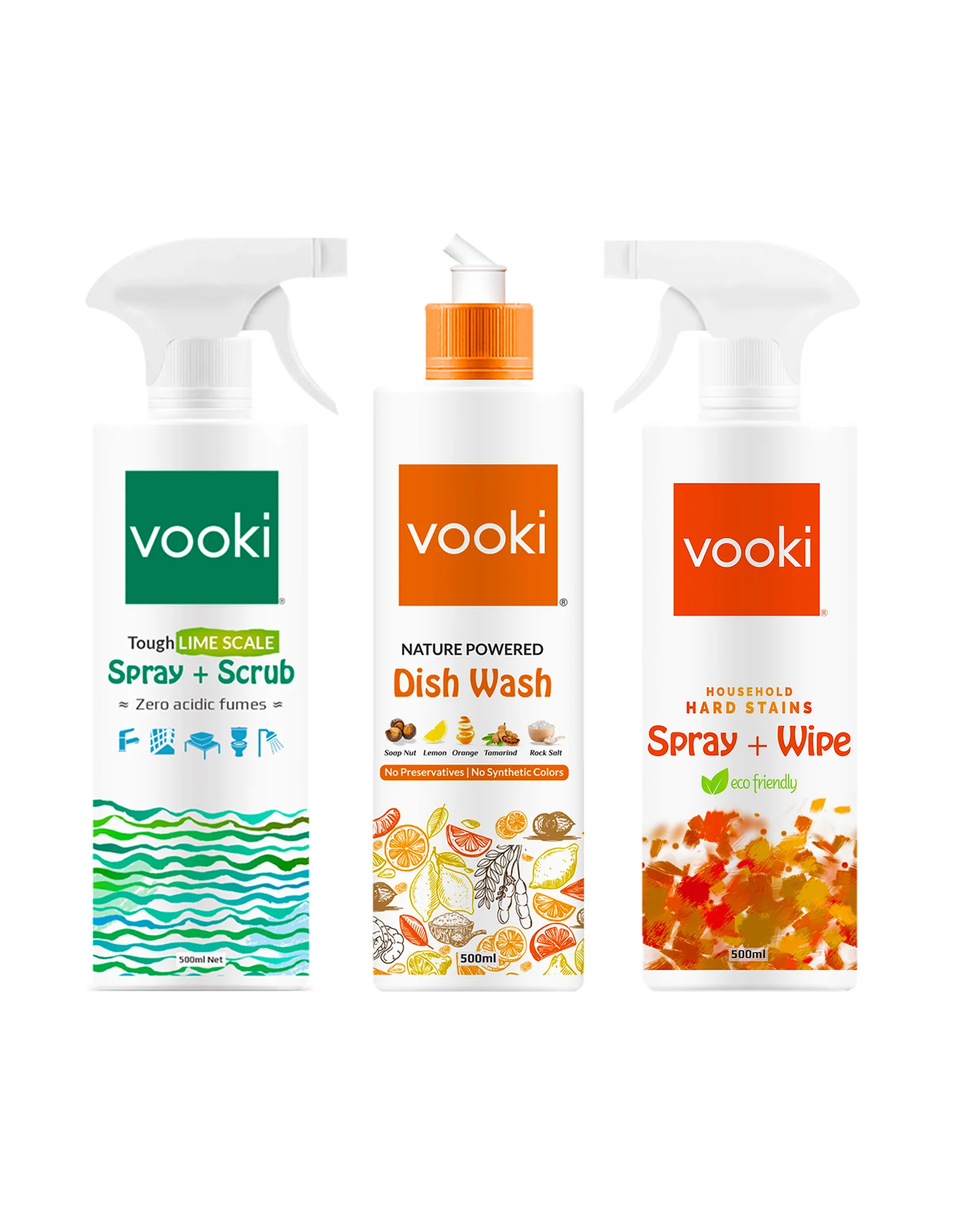 Tough Limescale\Descaler + Dish Wash & Hard Stains Spray + Wipe | Home Hygiene Combo