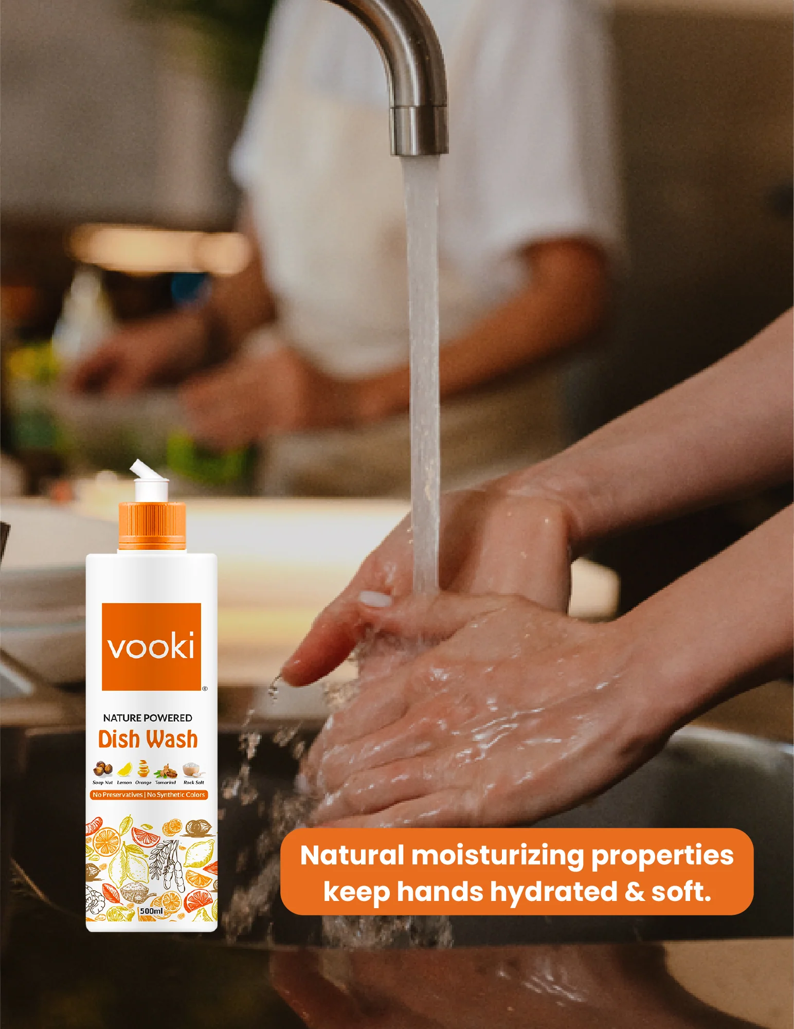 Nature Powered Dishwash Liquid - 500 ML