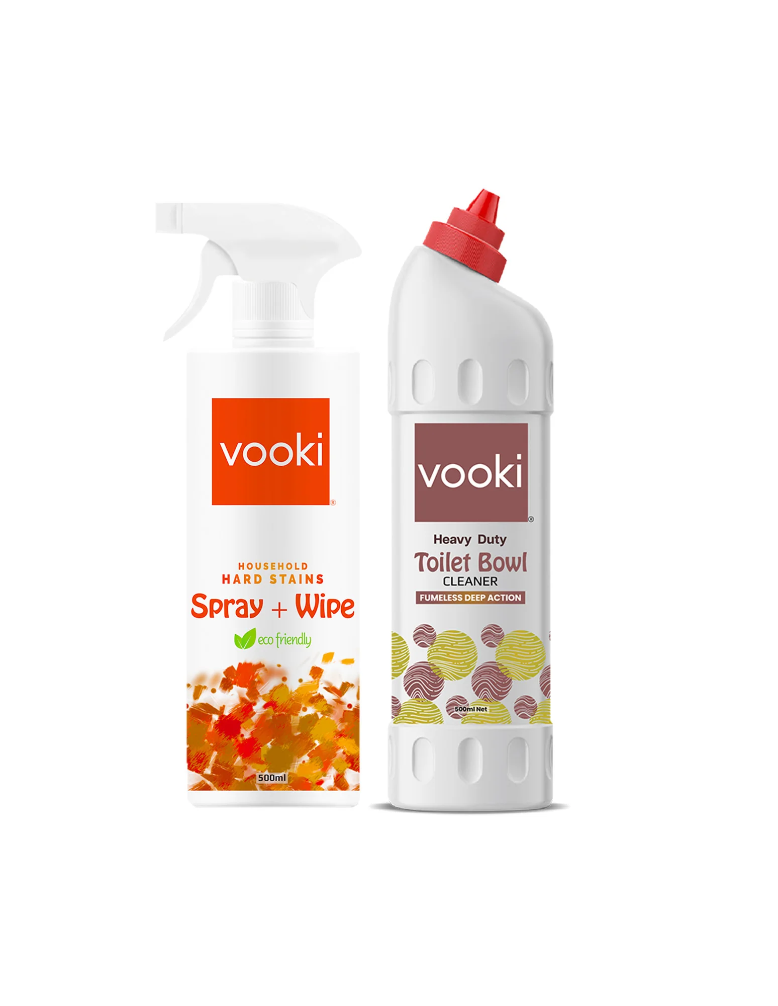 Heavy Duty Bowl Cleaner + Hard Stains Spray | Combo