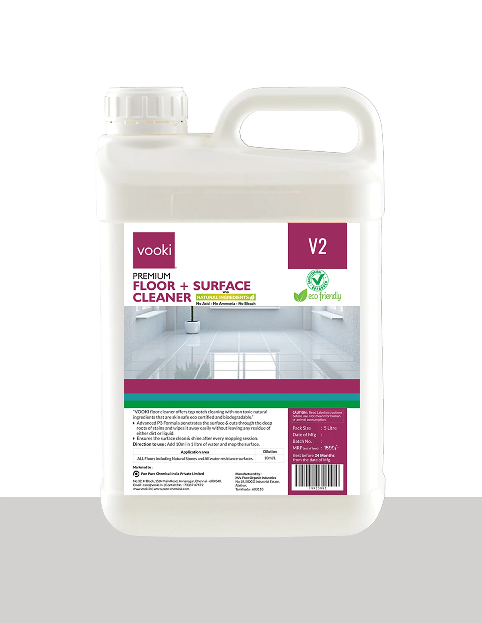 Floor Cleaner Liquid - 5L
