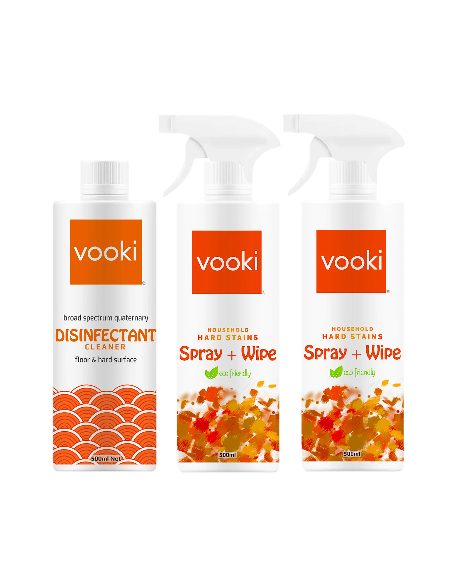 Hard Stains Spray + Wipe(2nos) & Disinfectant Cleaner(1no) | Combo