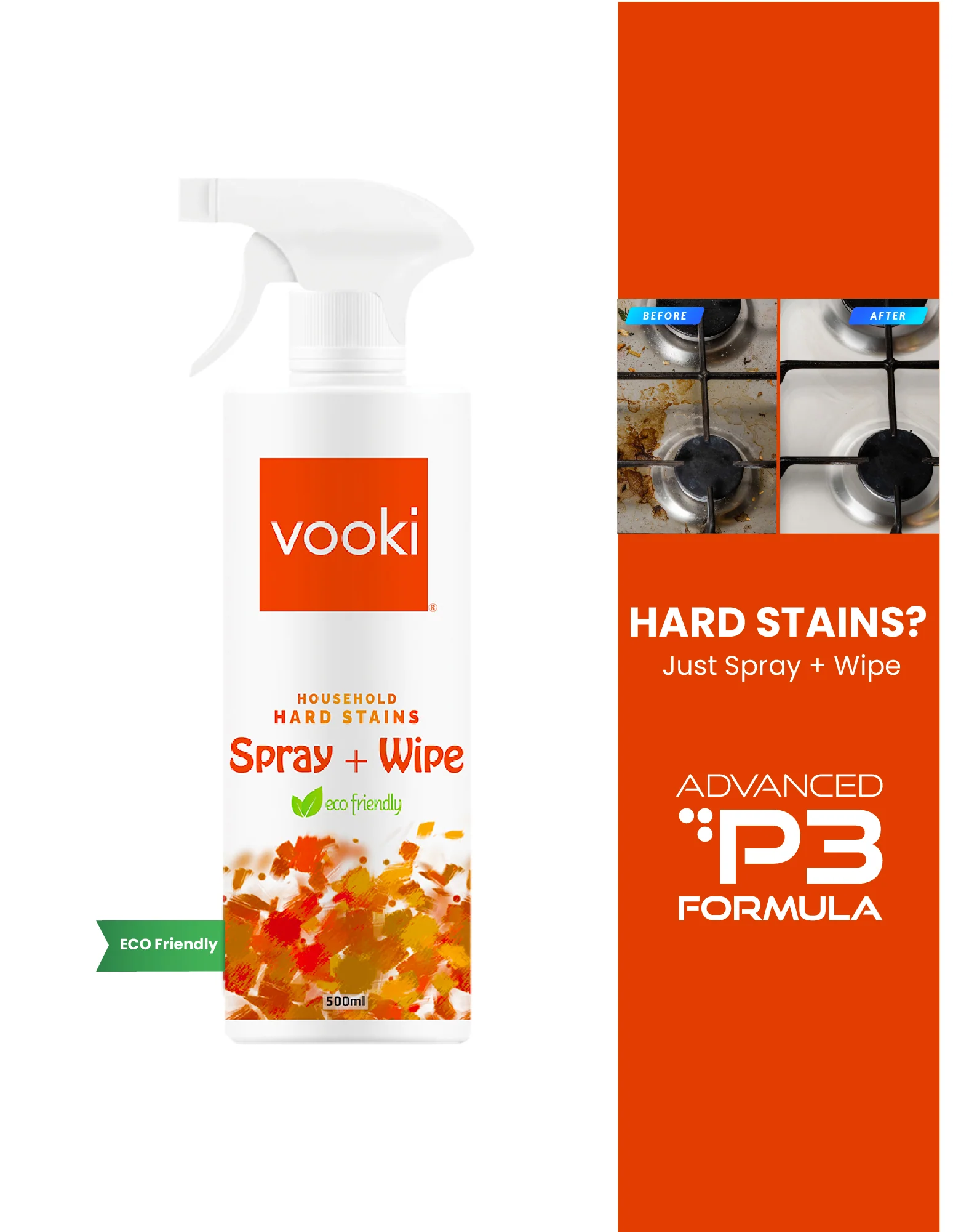 Hard Stain Spray/Degreaser-500ML