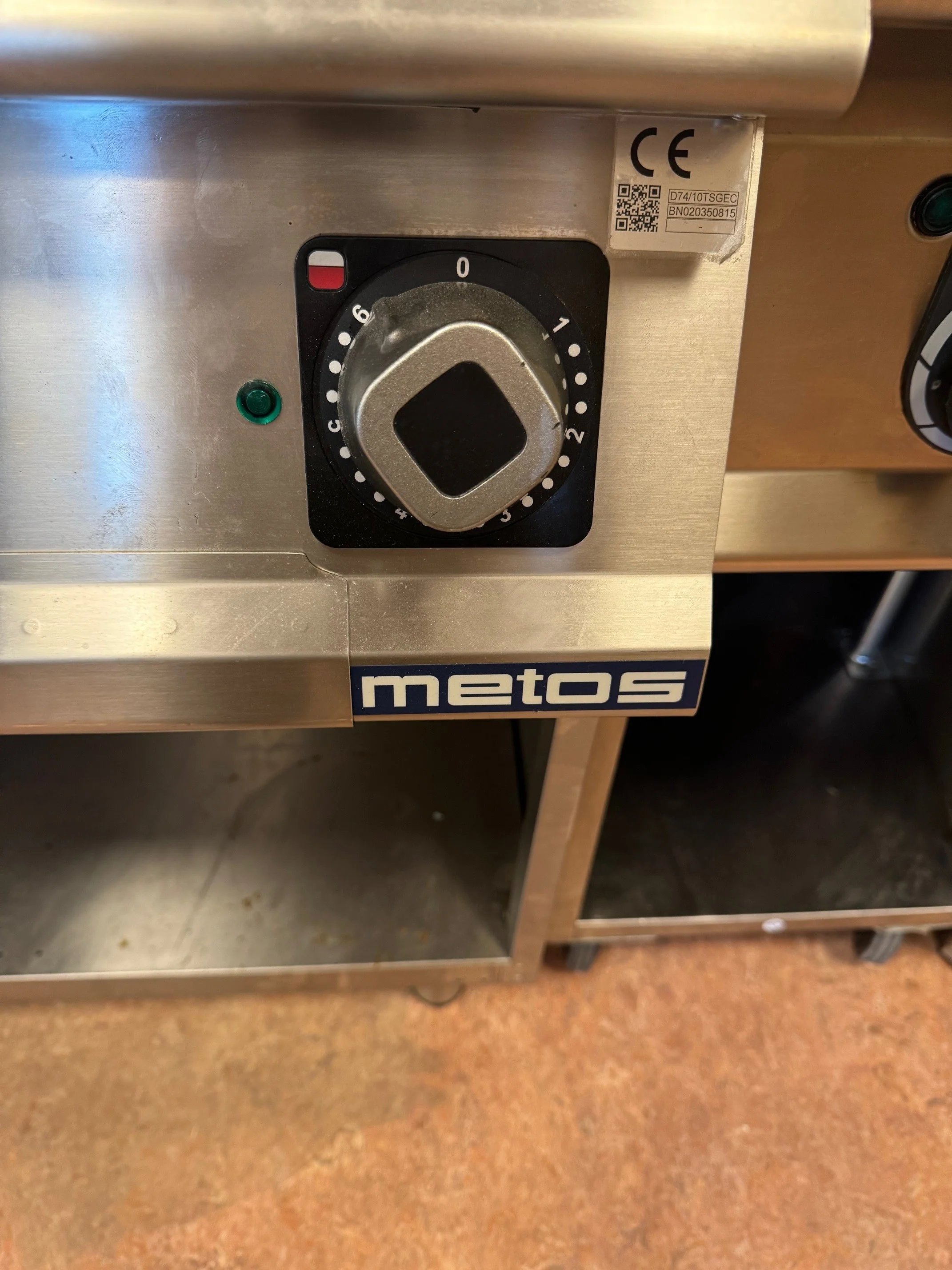 Metos grill (el), Diamante D74/10SGEC (brugt)