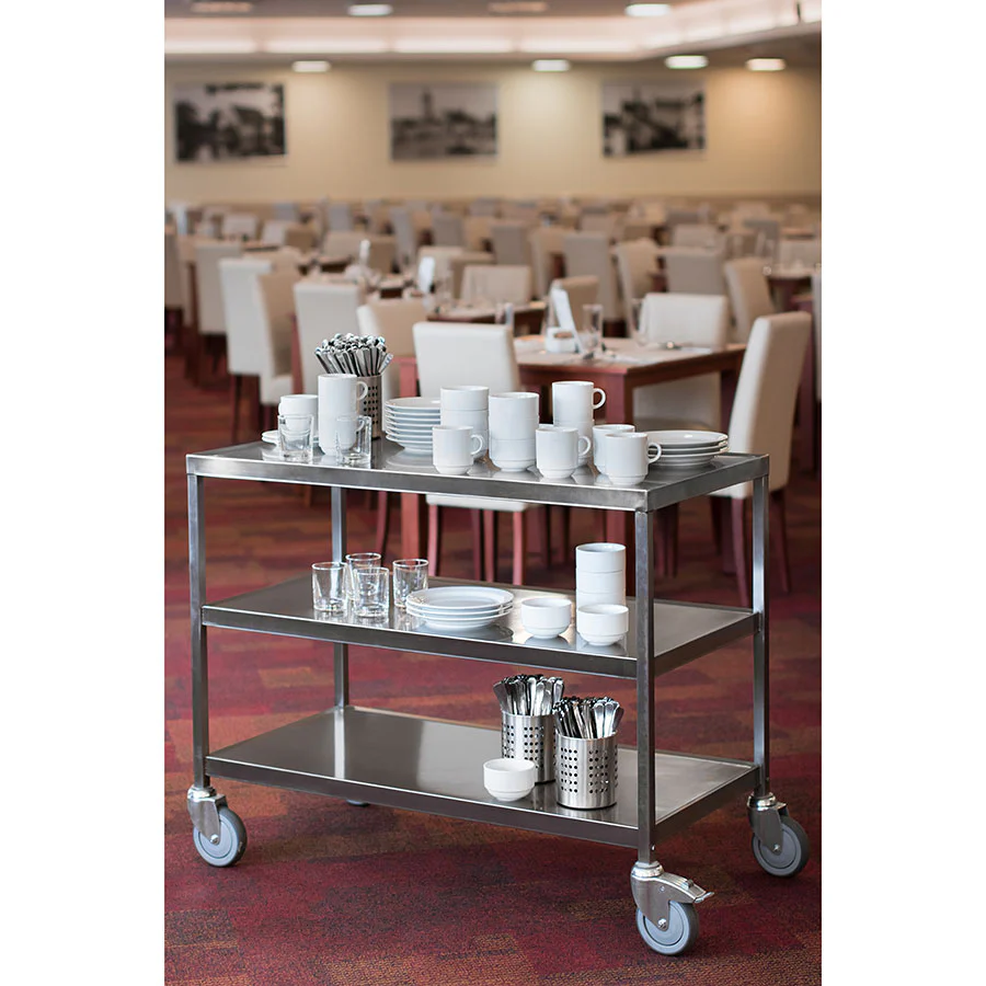 Ergolift serveringsvogn, 1055x530x850mm.