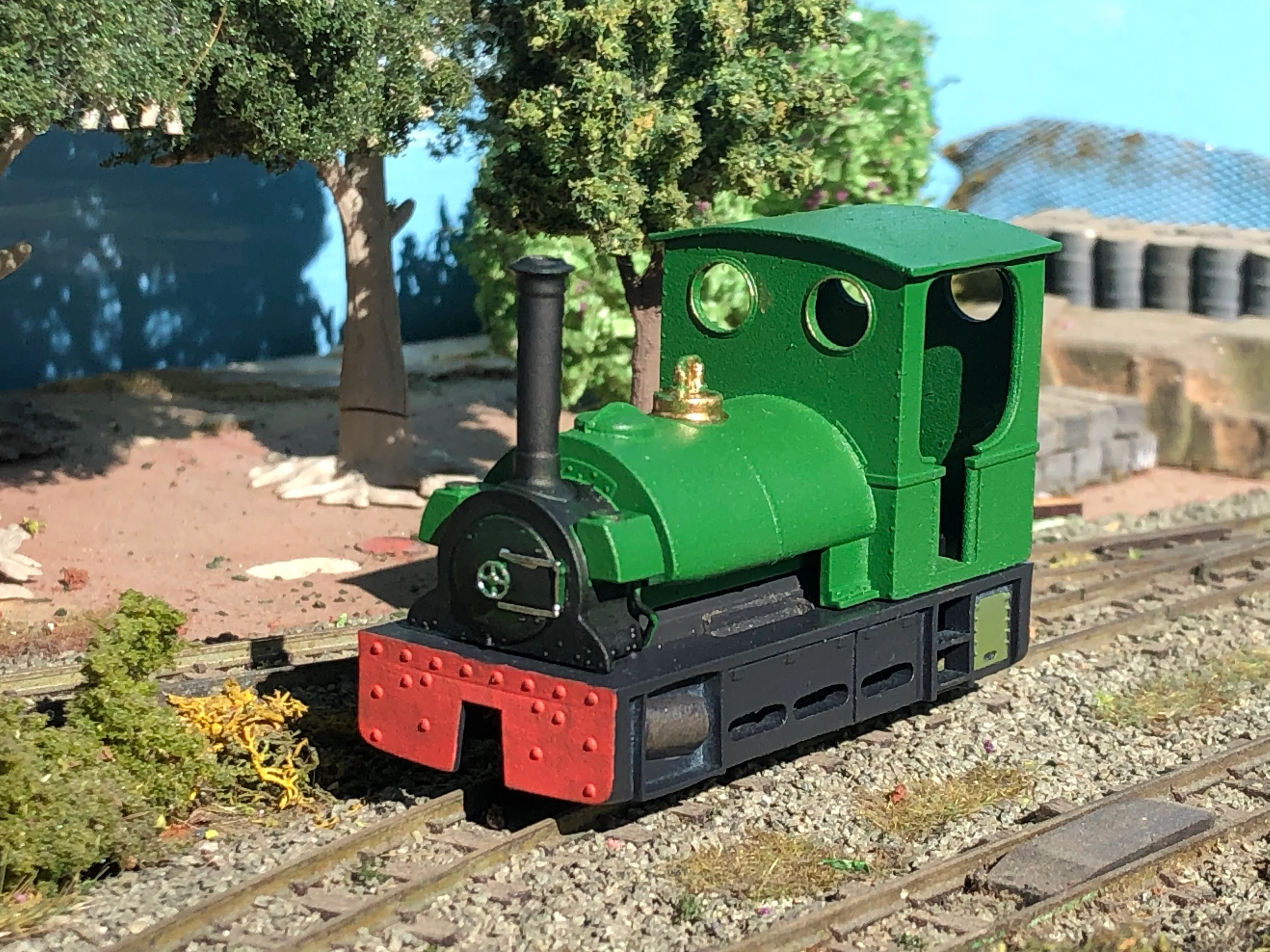 OO9 009 Peckett & Sons Narrow Gauge kit to fit onto the KATO 11-109 chassis