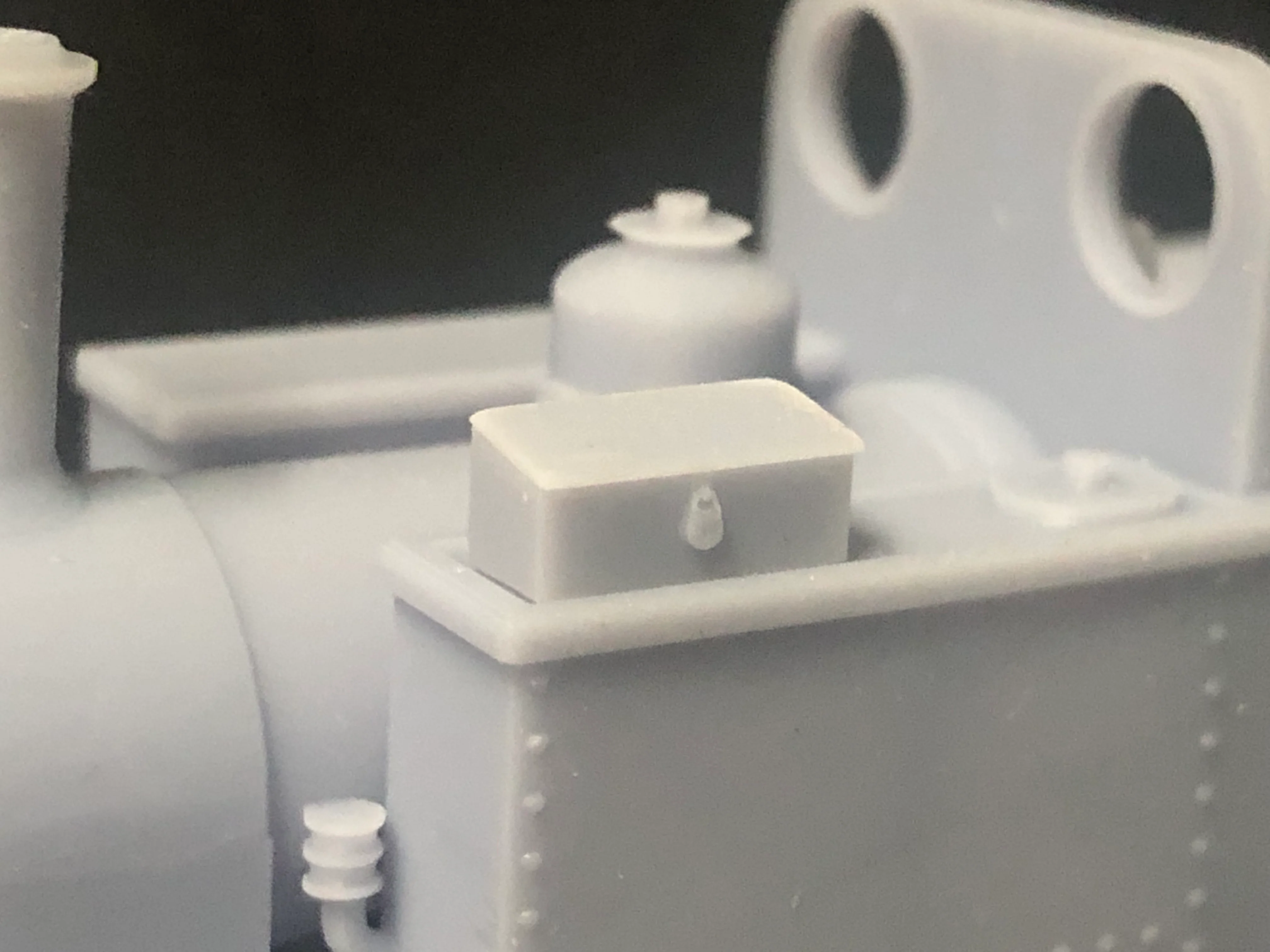 OO9/009 Kerr Stuart Open Cab Steam Loco that fits the Kato chassis 11-109