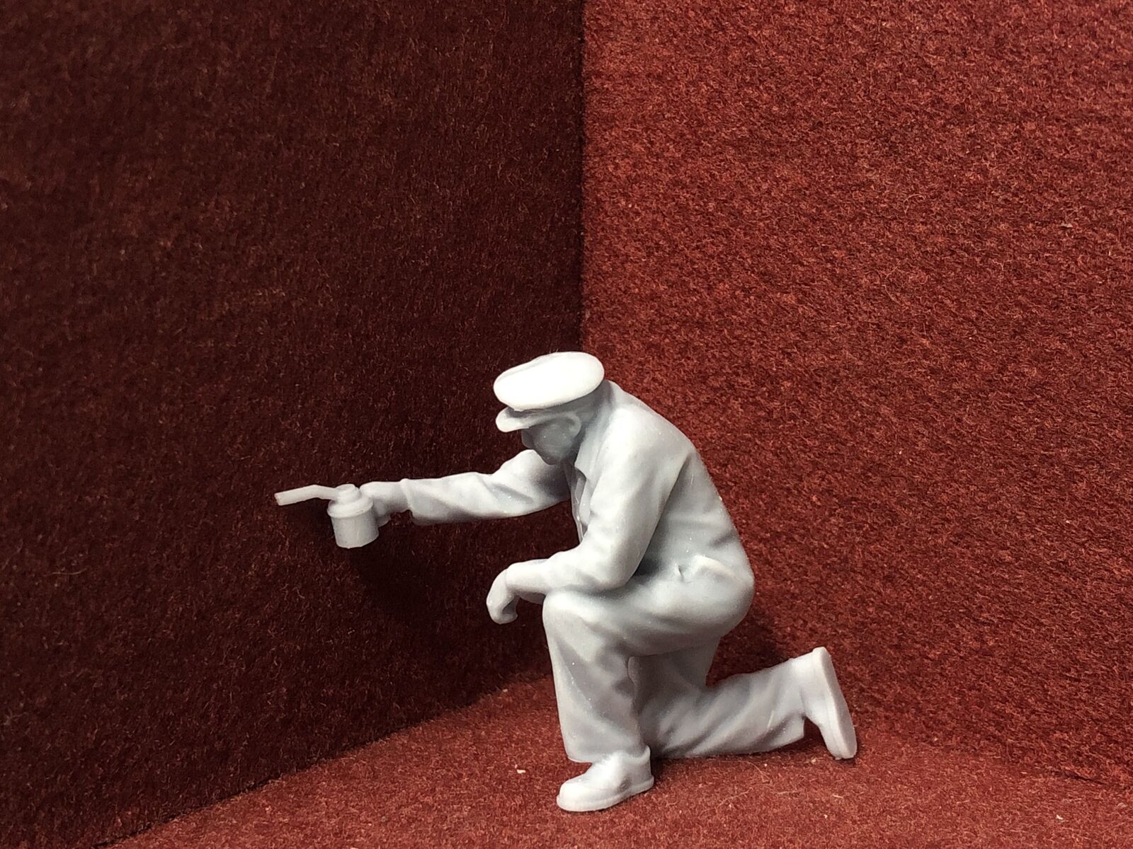 G-Scale Mehanic figure - from 3D scan of a person - MD073 (also GN15)