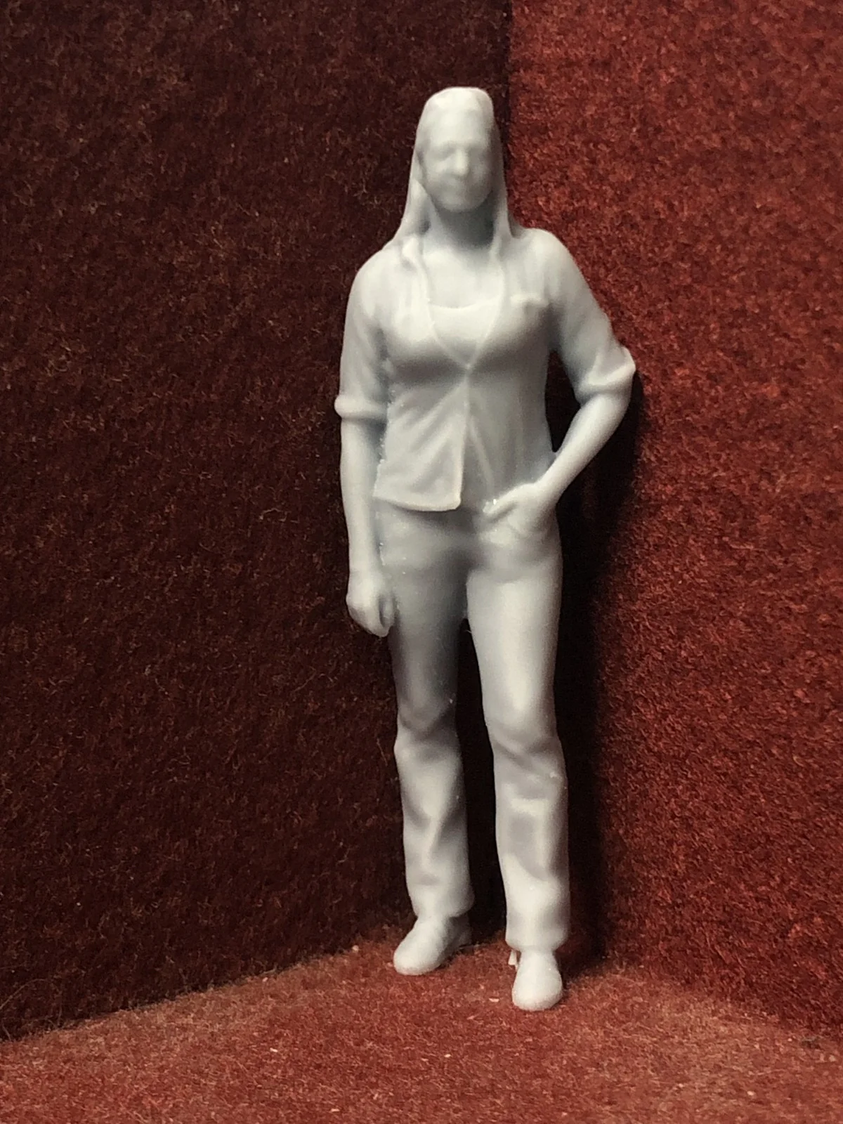 G-Scale Female figure - 3D scan of a real person - FF039 (also GN15)