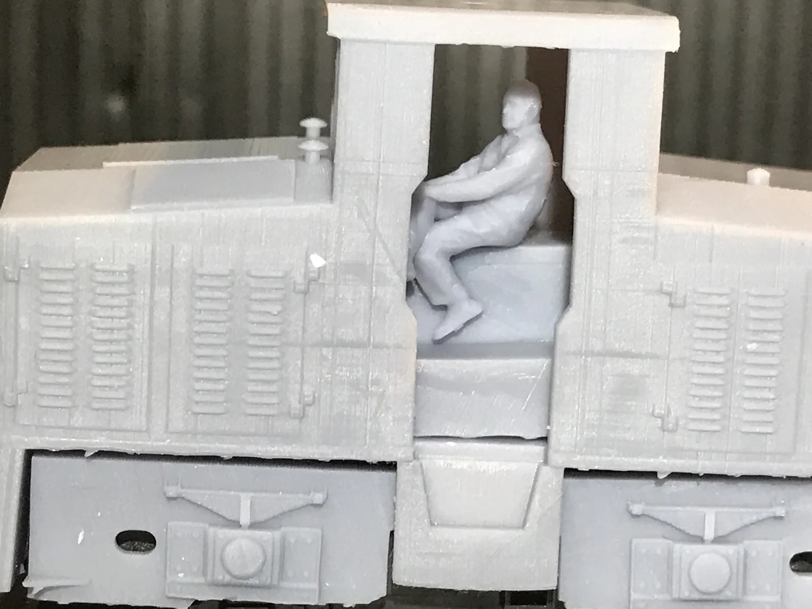 OO9 009 Diema DS90 Style Diesel Locomotive Shunter Body For KATO 11-109