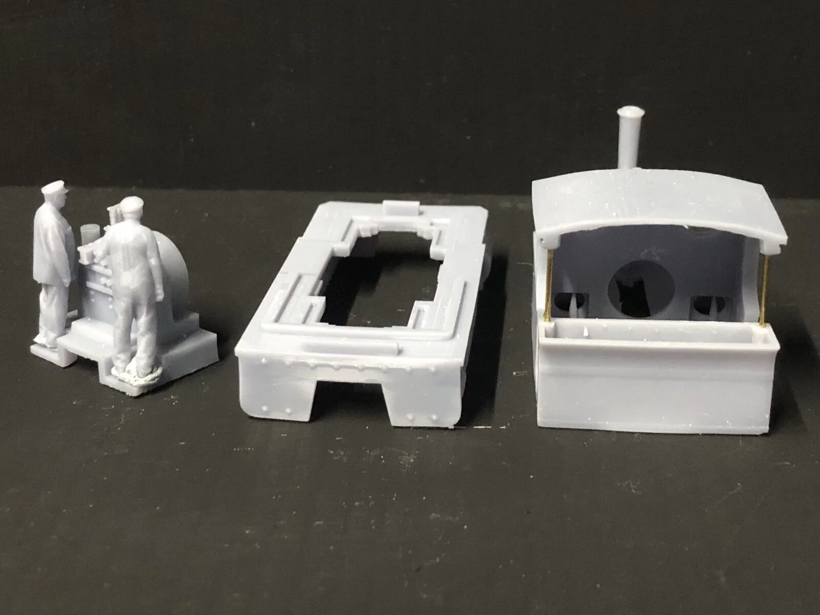 OO9/009 Andrew Barclay Doll Steam Locomotive fits the Kato chassis 11-109