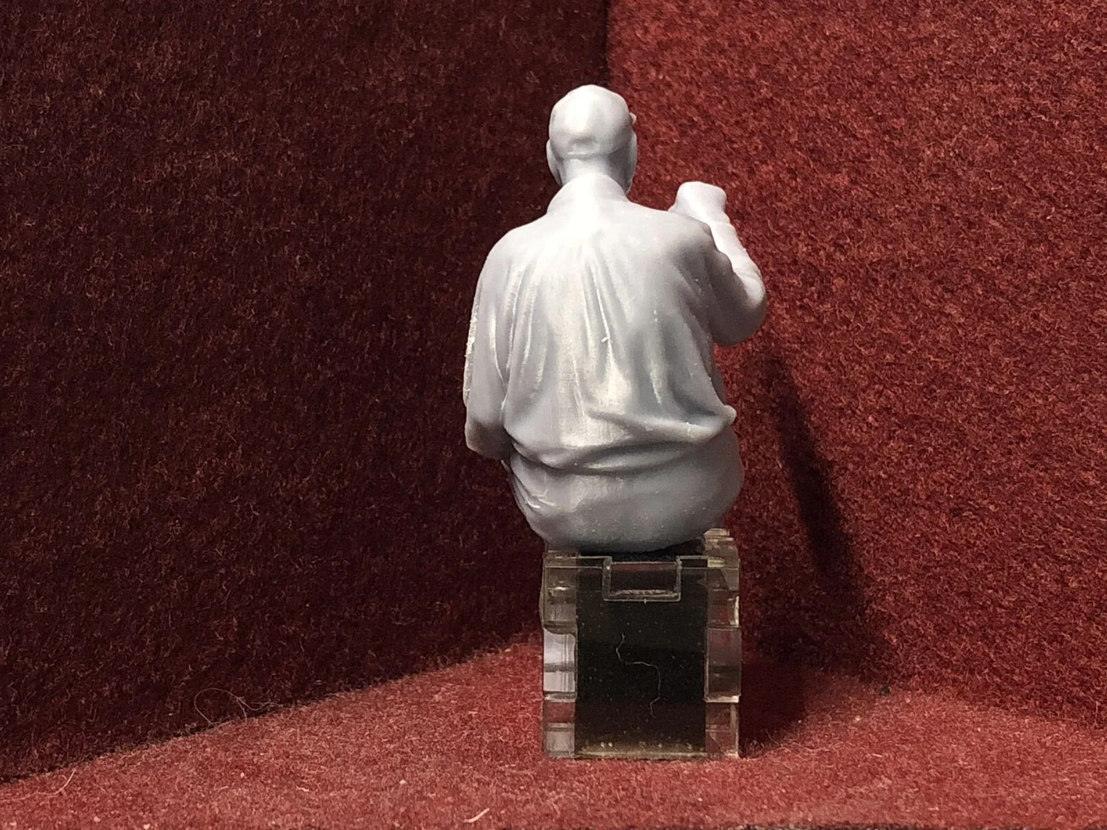 G-Scale seated driver figure - from 3D scan of a person - MD020 (also GN15)