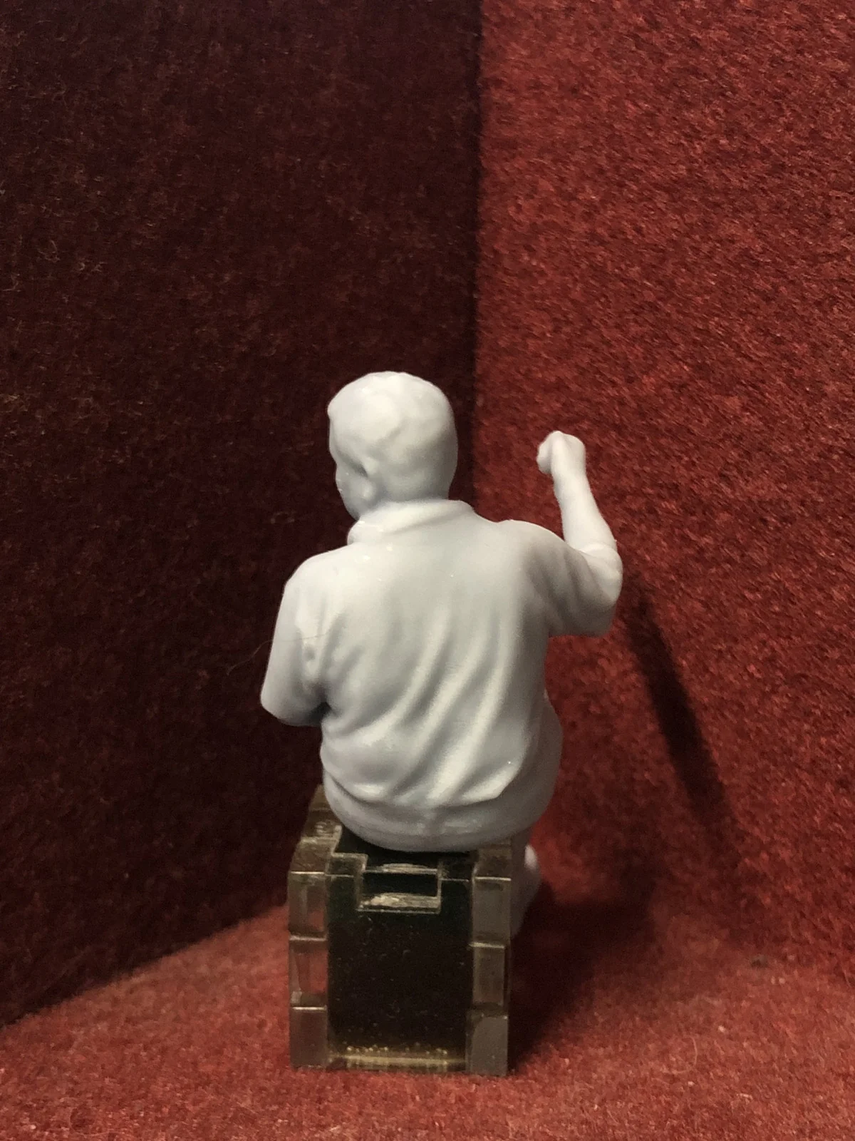 G-Scale seated Driver figure - 3D scan of a real person - MD087 (also GN15)