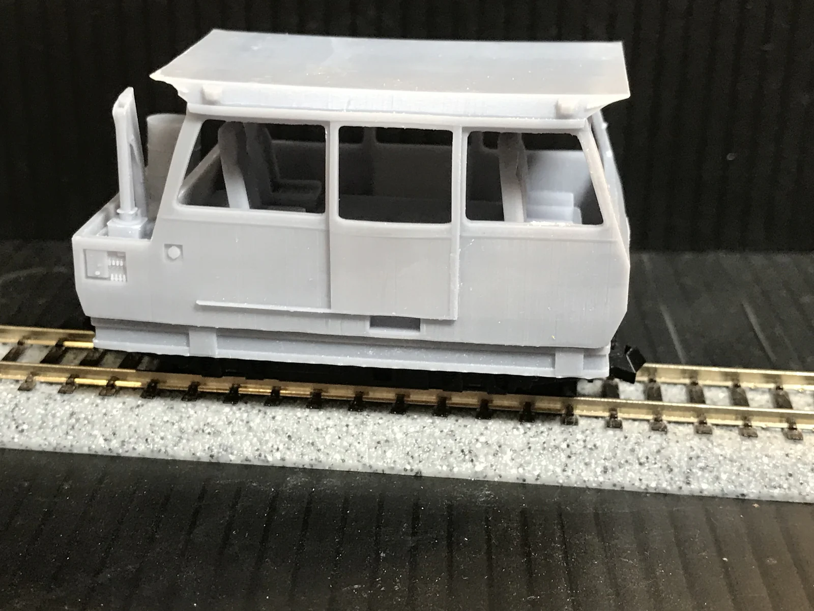 OO9 NATS Wickham Inspection car for KATO 109 - OO9 as used on the Manx Railway