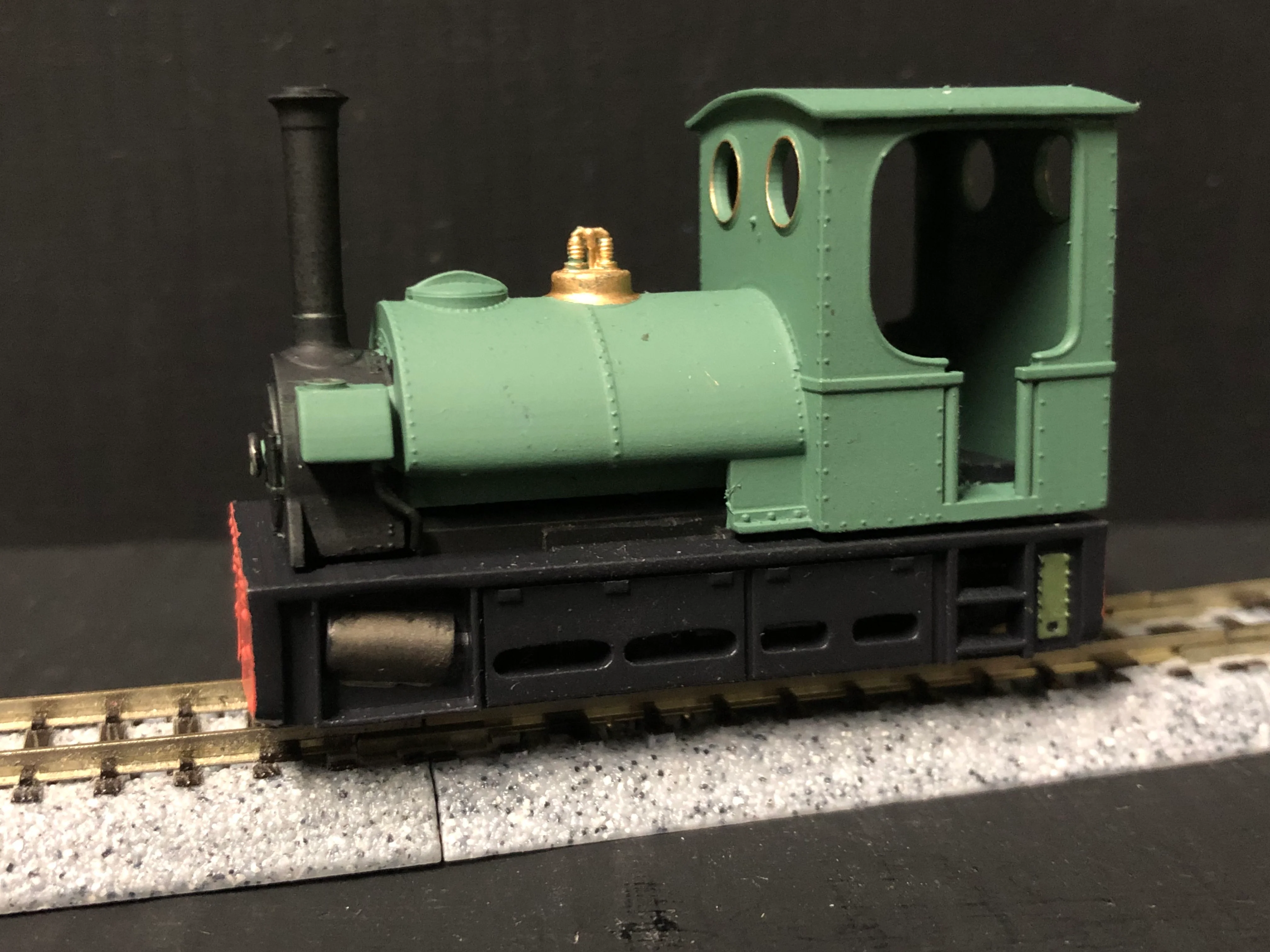 OO9 009 Peckett & Sons Narrow Gauge kit to fit onto the KATO 11-109 chassis