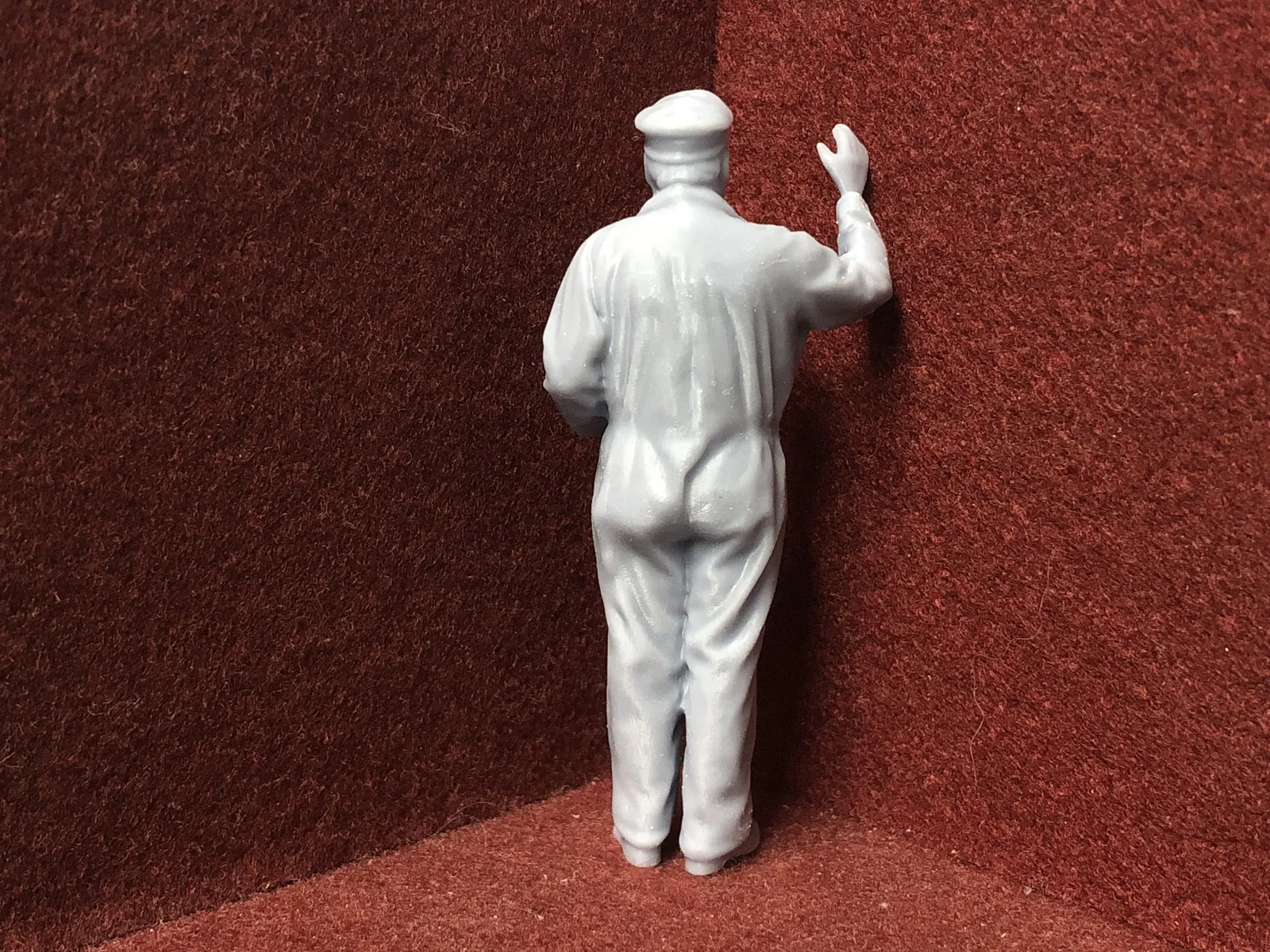 G-Scale Driver figure - 3D scan of a real person - DR009 (also GN15)