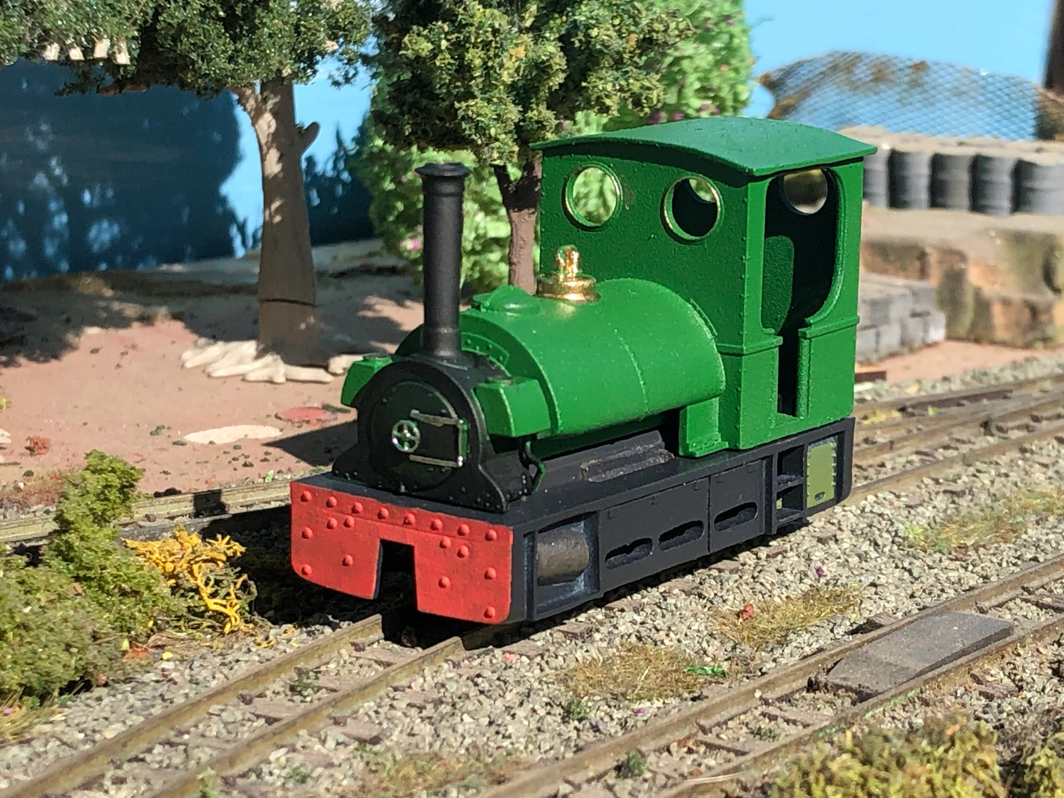 OO9 009 Peckett & Sons Narrow Gauge kit to fit onto the KATO 11-109 chassis
