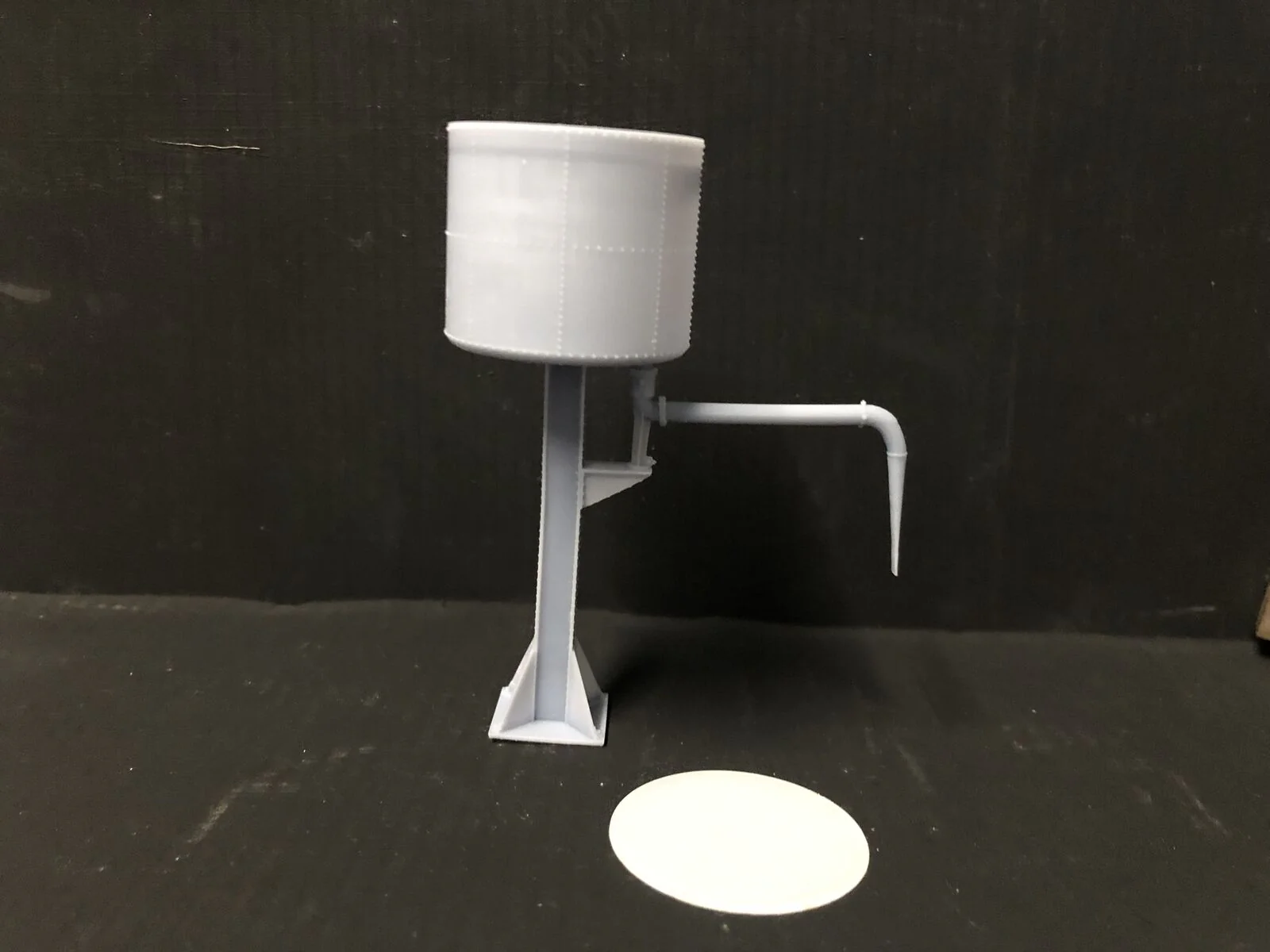 OO Gauge (OO9) GWR Style  water tower based on Buckfastleigh at the SDR